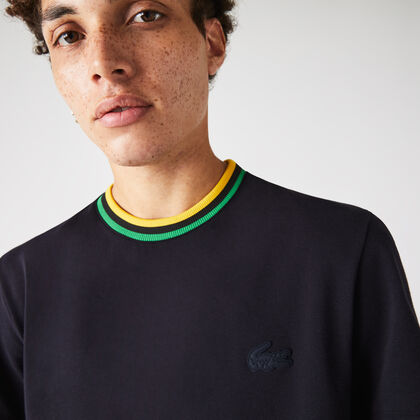 Men's Crew Neck Ultra-light Breathable Piqué T-shirt