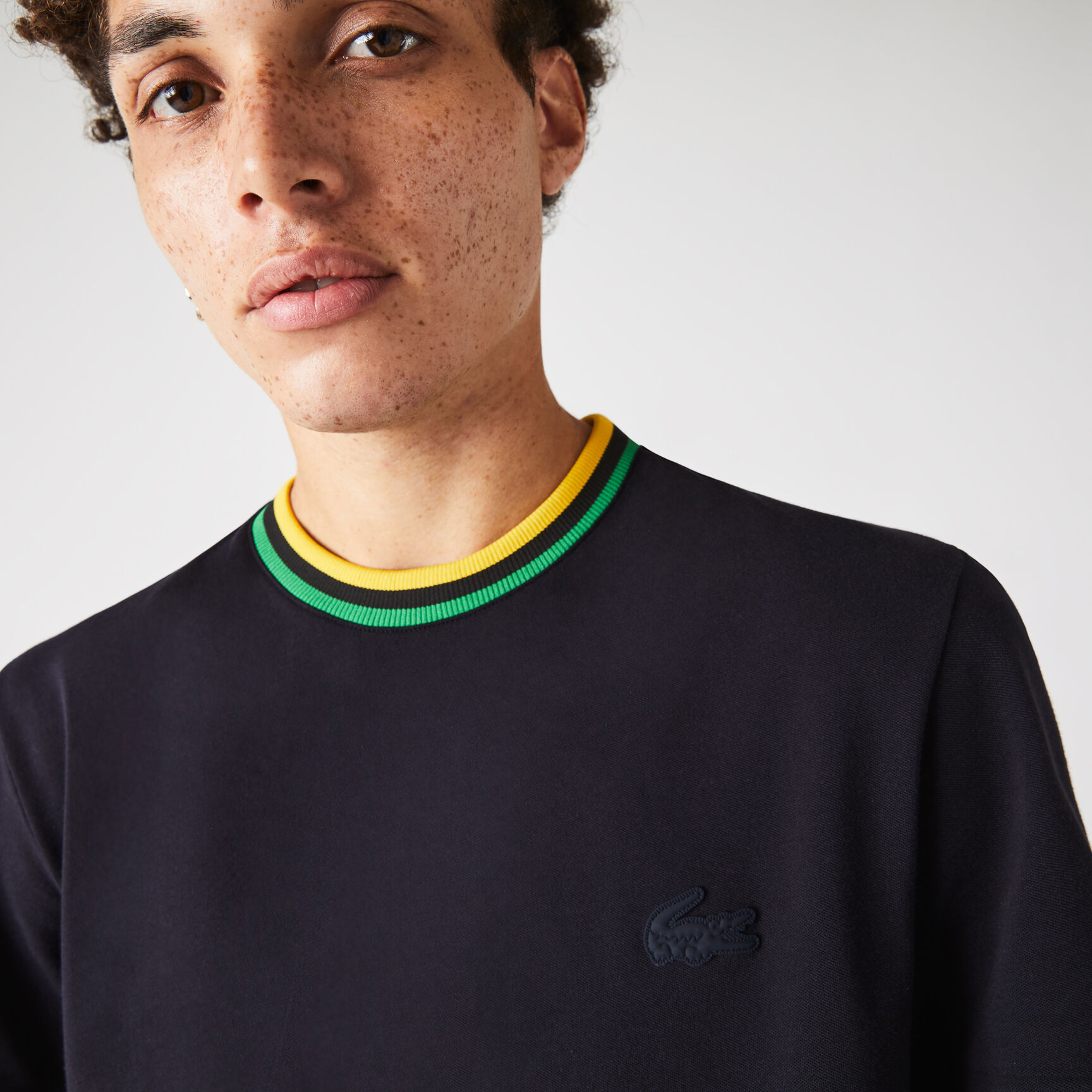 Men's Crew Neck Ultra-Light Breathable Pique T-shirt Men's Crew Neck Ultra-Light Breathable Pique T-shirt