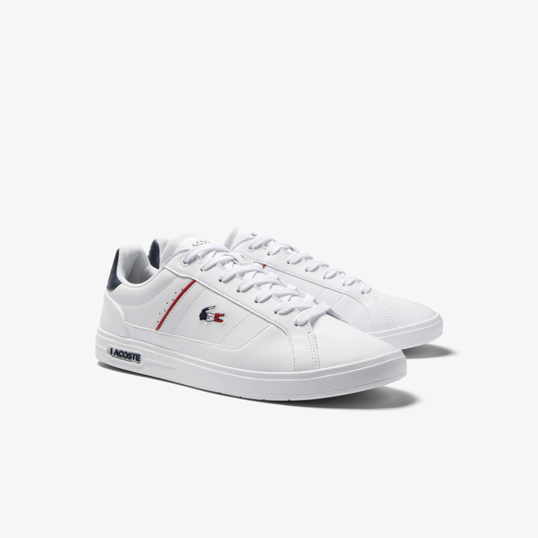 سنيكرز لاكوست برو جلد بكعب ملون للرجال مجموعة Lacoste Europa سنيكرز لاكوست برو جلد بكعب ملون للرجال مجموعة lacoste europa