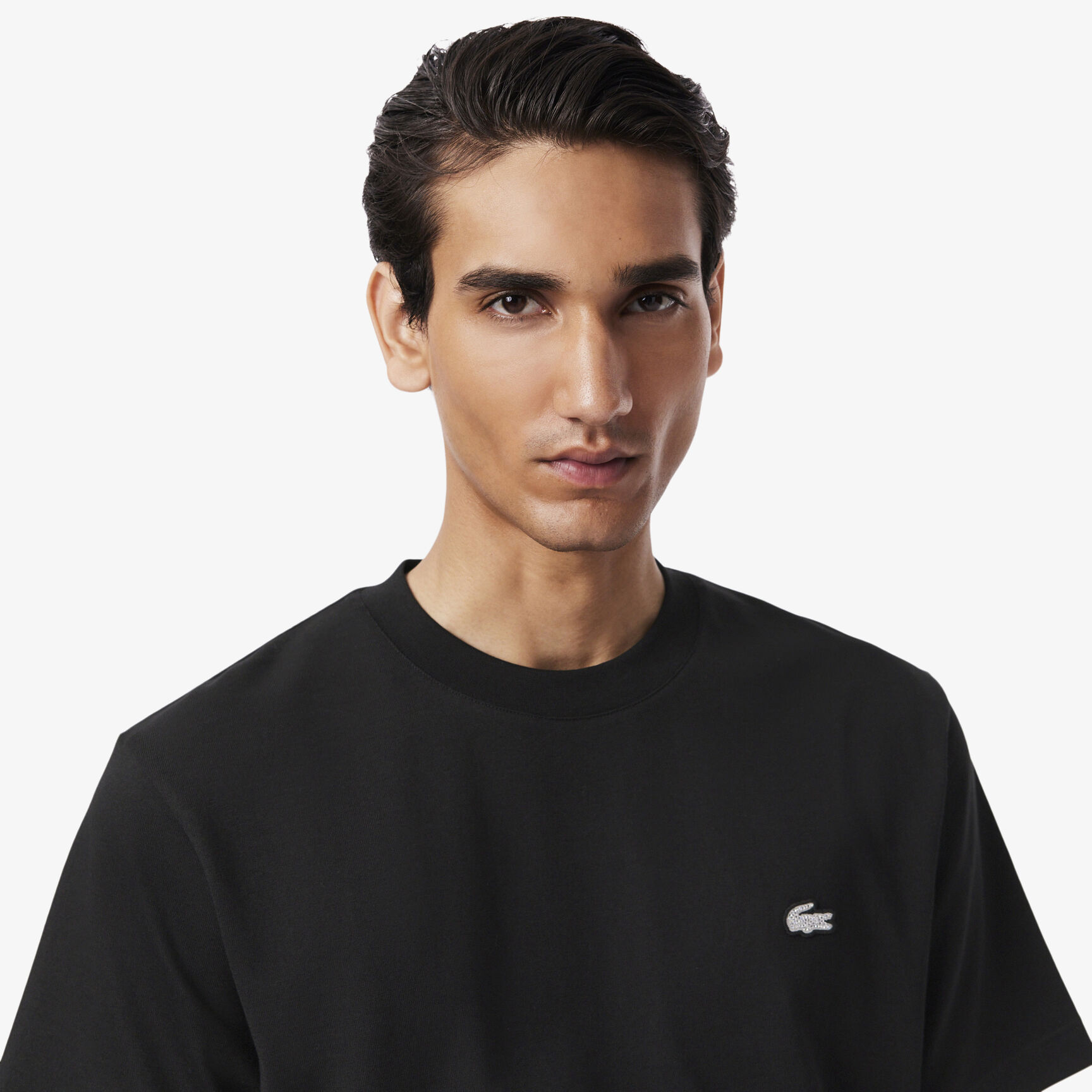 Diamante Crocodile Cotton T-shirt