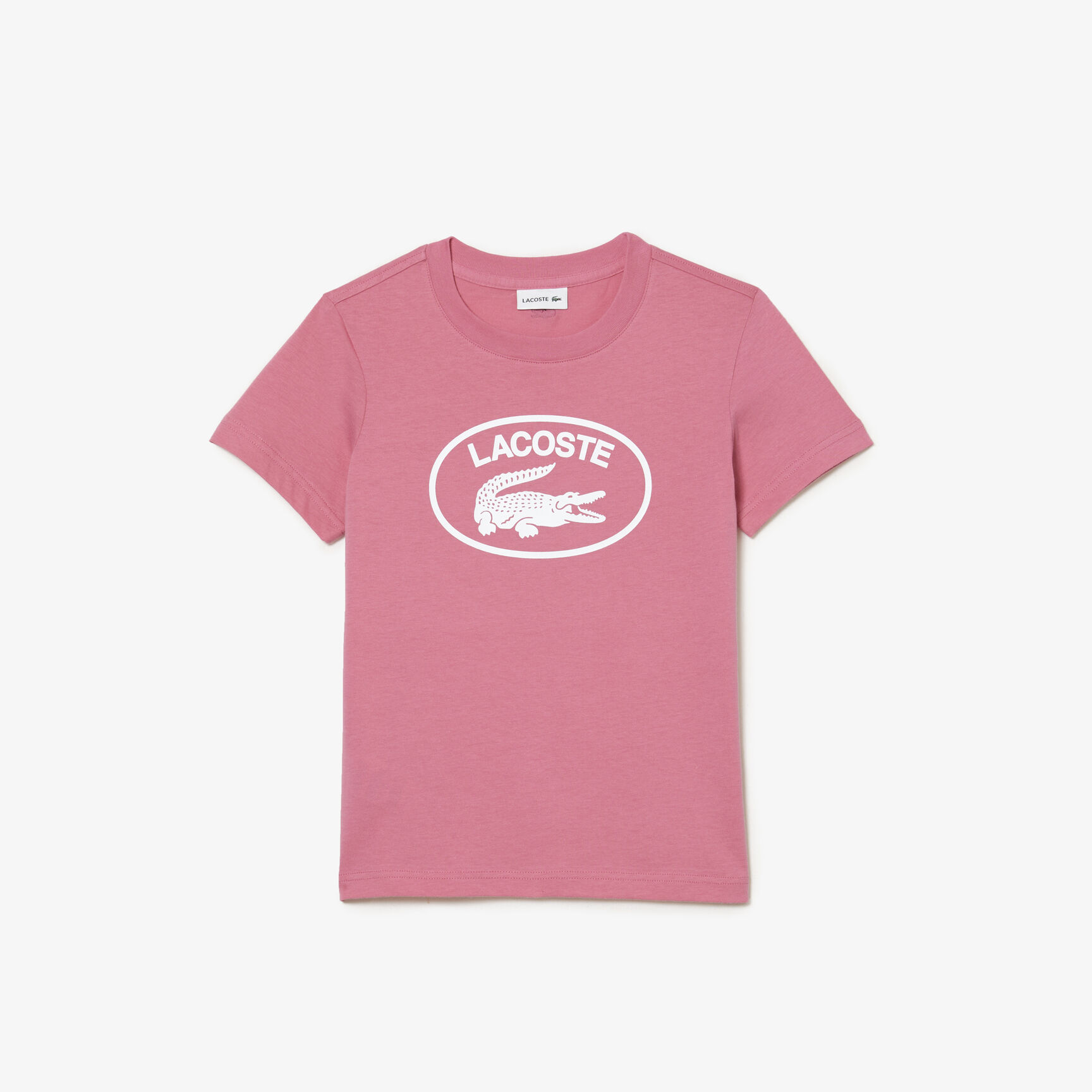 Kids' Lacoste Contrast Branded Cotton Jersey T-shirt Kids' Lacoste Contrast Branded Cotton Jersey T-shirt