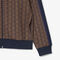 lacoste paris zip up jacquard track jacket