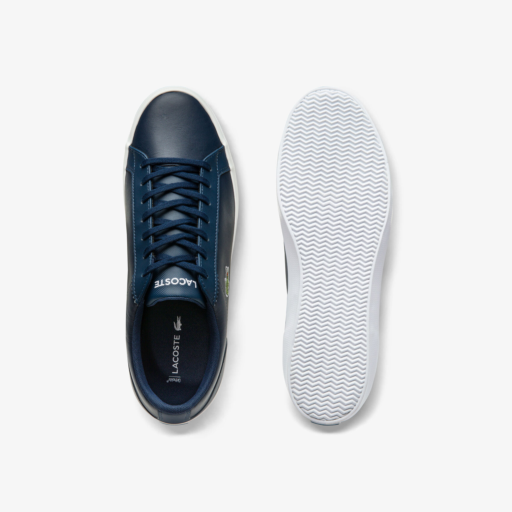 Men's Lerond Textured Leather and Synthetic Trainers Men's Lerond Textured Leather and Synthetic Trainers