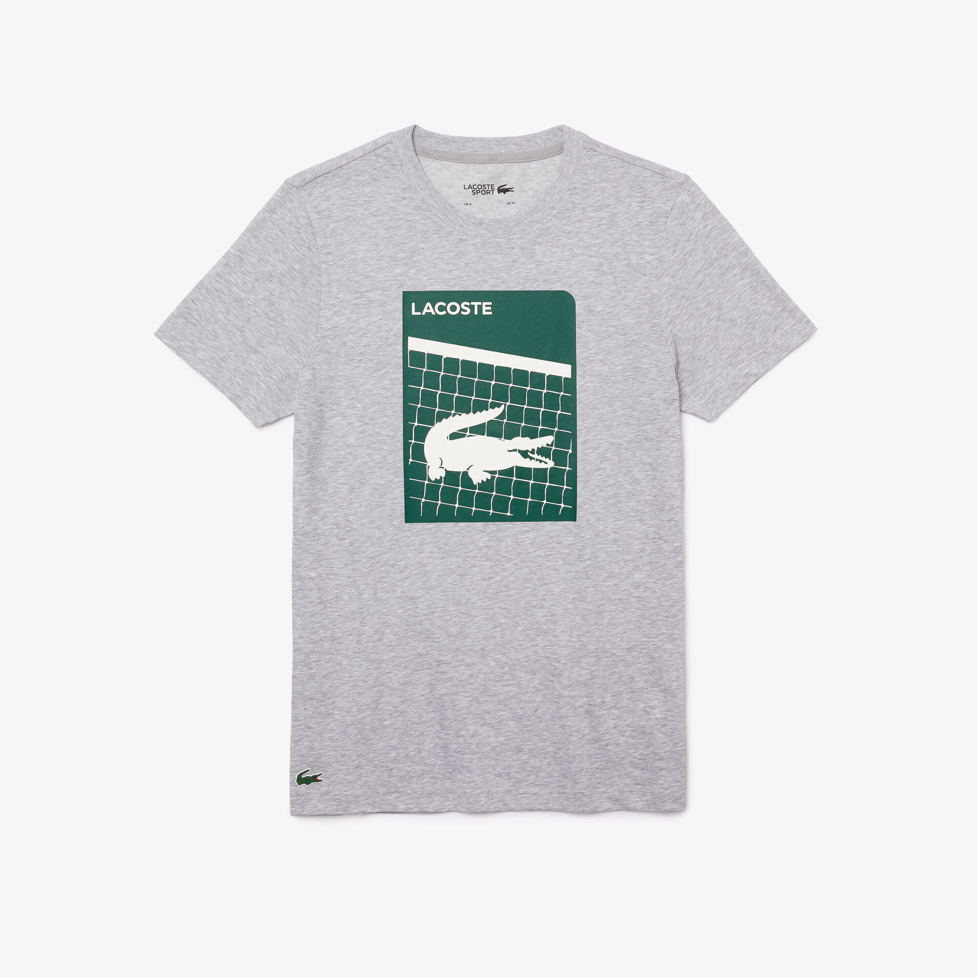 تي شيرت مسامي للرجال مع طباعة ثلاثية الأبعاد مجموعة Lacoste SPORT تي شيرت مسامي للرجال مع طباعة ثلاثية الأبعاد مجموعة Lacoste SPORT