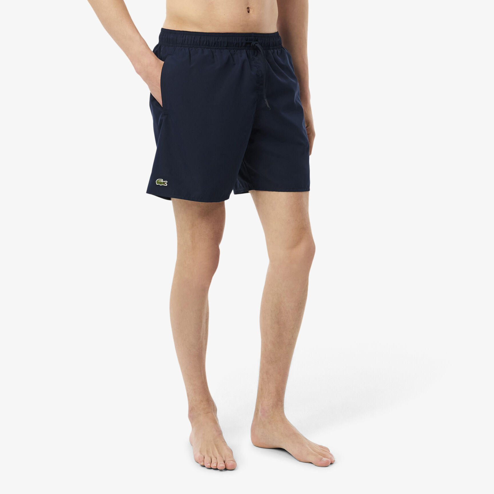 Mid Length Monochrome Swim Trunks Mid Length Monochrome Swim Trunks