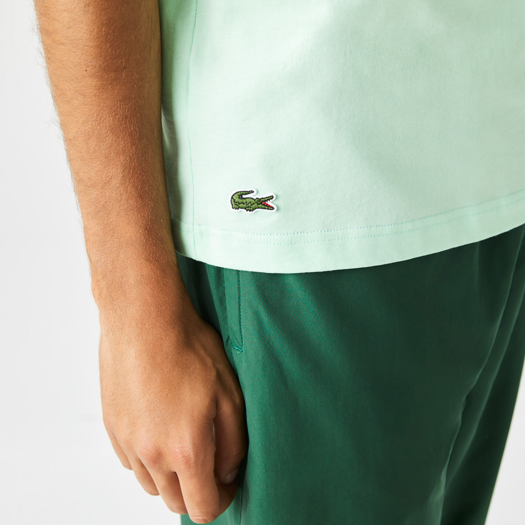 Men's Lacoste Regular Fit XL Crocodile Print T-shirt Men's Lacoste Regular Fit XL Crocodile Print T-shirt