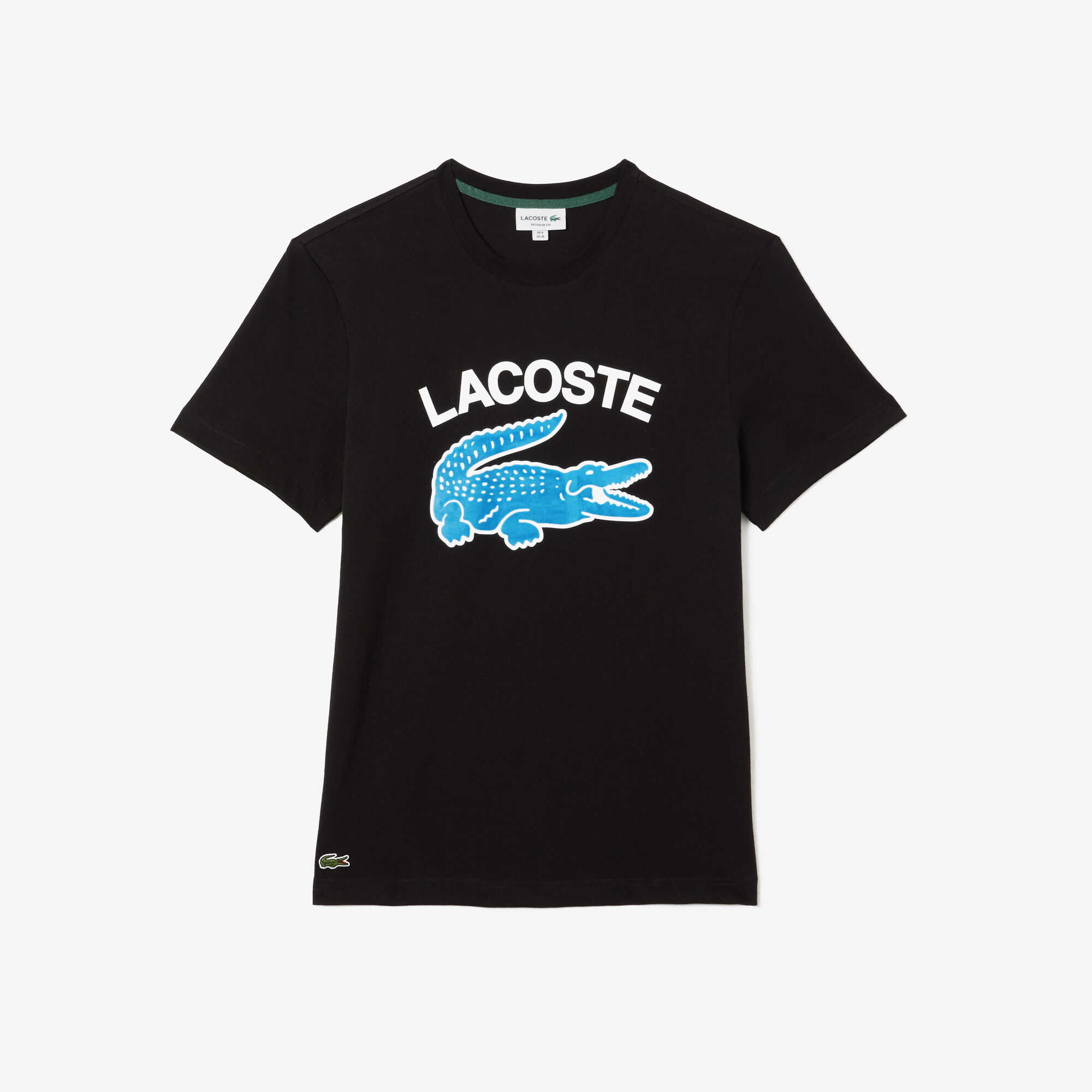 Buy Men s Lacoste Regular Fit XL Crocodile Print T shirt Lacoste EG