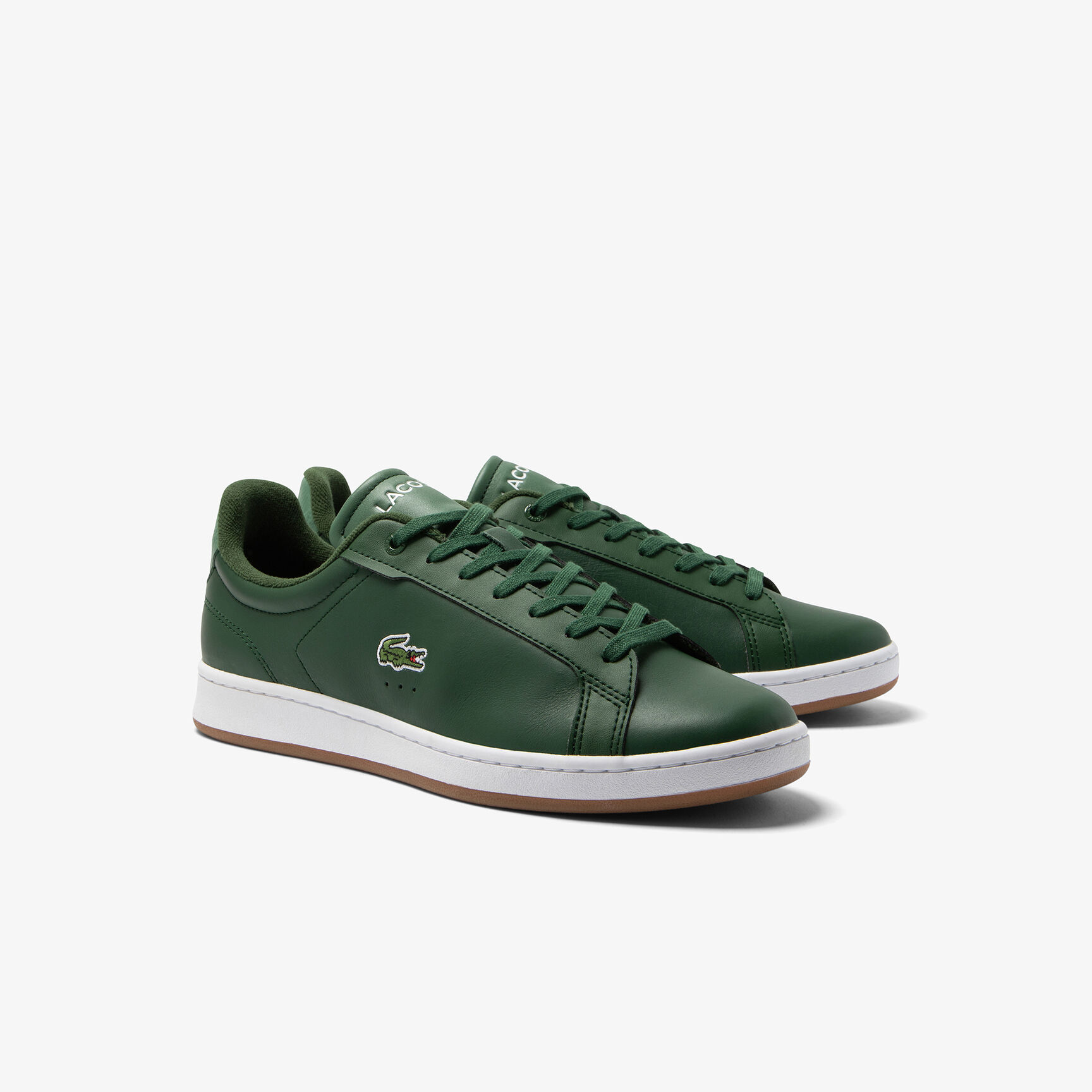 Men's Lacoste Carnaby Pro Leather Gum Sole Trainers