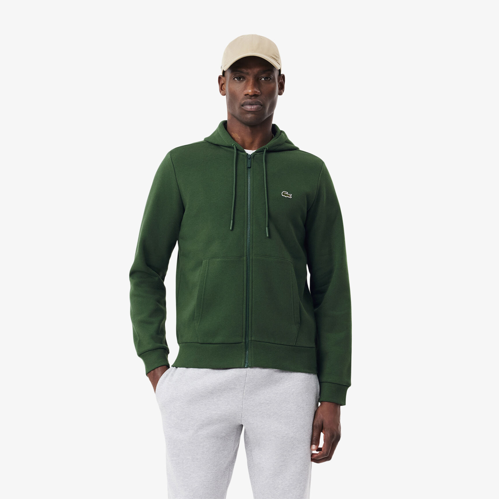 Zip-Up Fleece Hoodie Zip-Up Fleece Hoodie