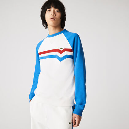 Men’s Made In France Colorblock Fleece Loose Fit Sweatshirt