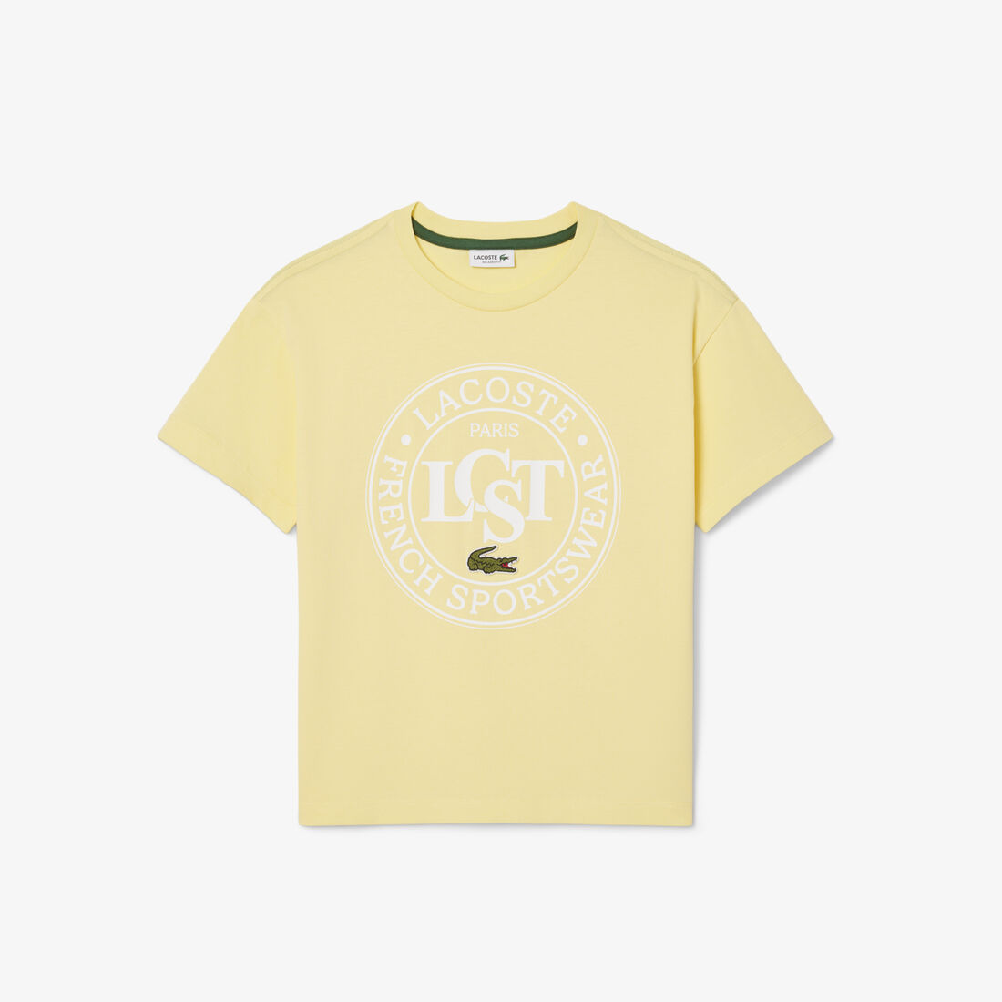 Contrast Badge Cotton T-shirt Contrast Badge Cotton T-shirt