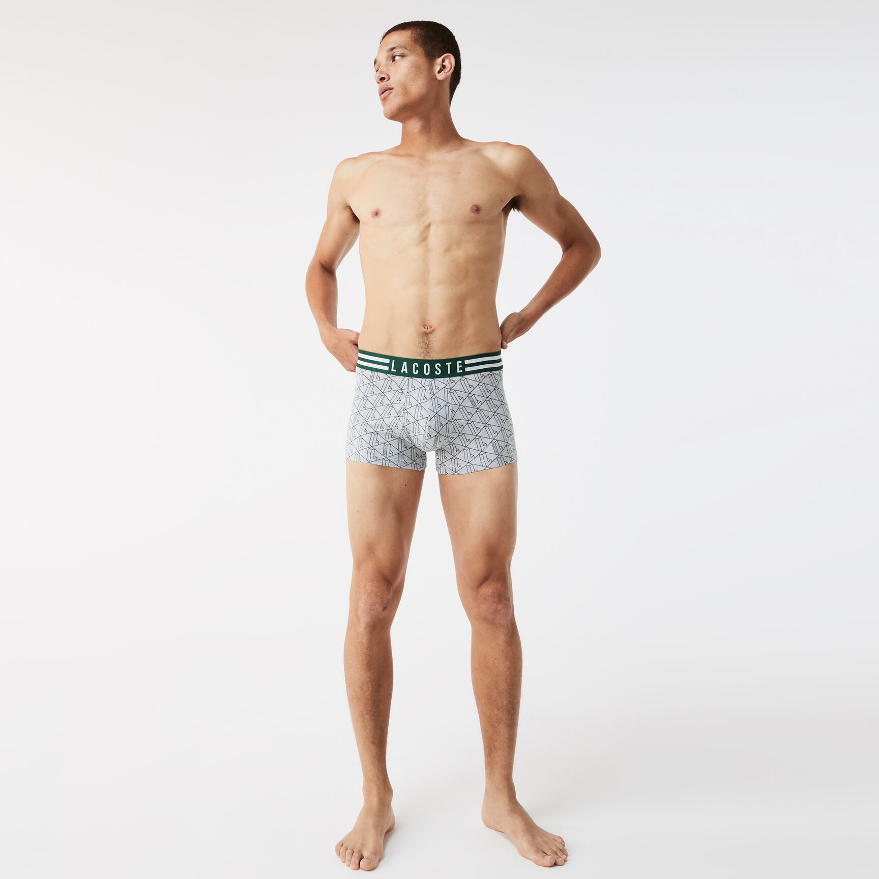 Men’s Striped Waist Stretch Cotton Trunk 3-Pack Men’s Striped Waist Stretch Cotton Trunk 3-Pack