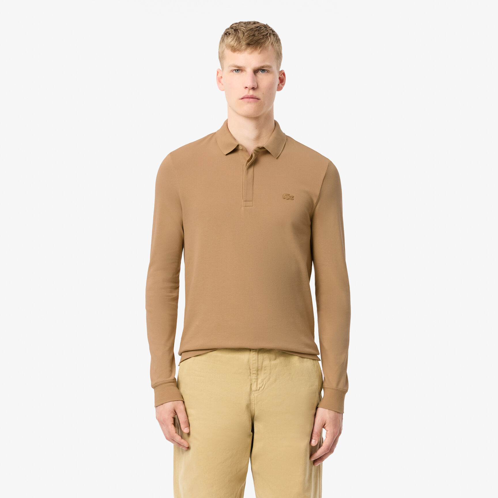 قميص بولو بيكيه باريسي بقصة عادية قميص بولو بيكيه باريسي بقصة عادية