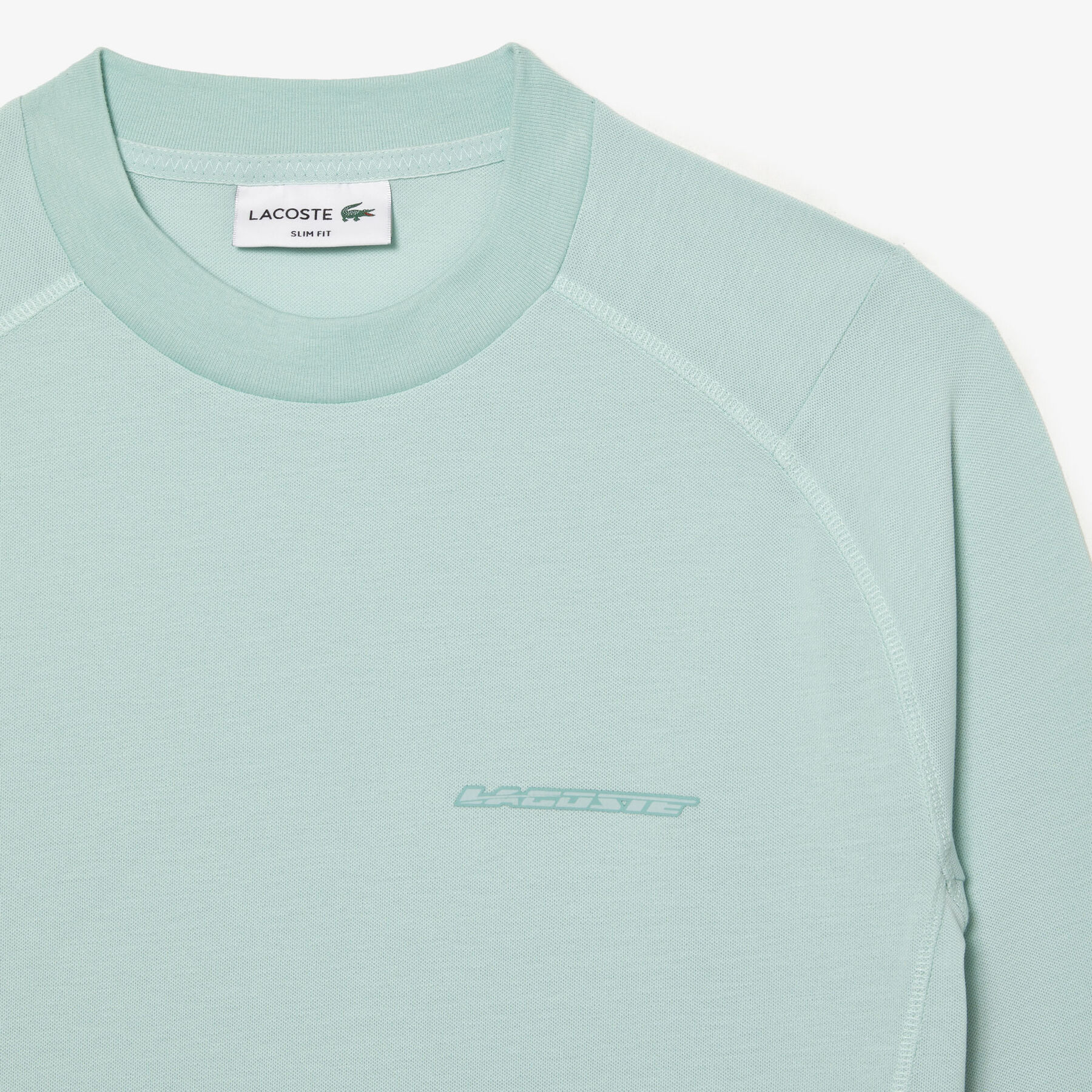 Men's Long Sleeved Organic Cotton Slim Fit T-shirt lacoste men s long sleeved organic cotton slim fit t shirt