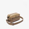 Leather Monogram Print Pouch Purse Leather Monogram Print Pouch Purse