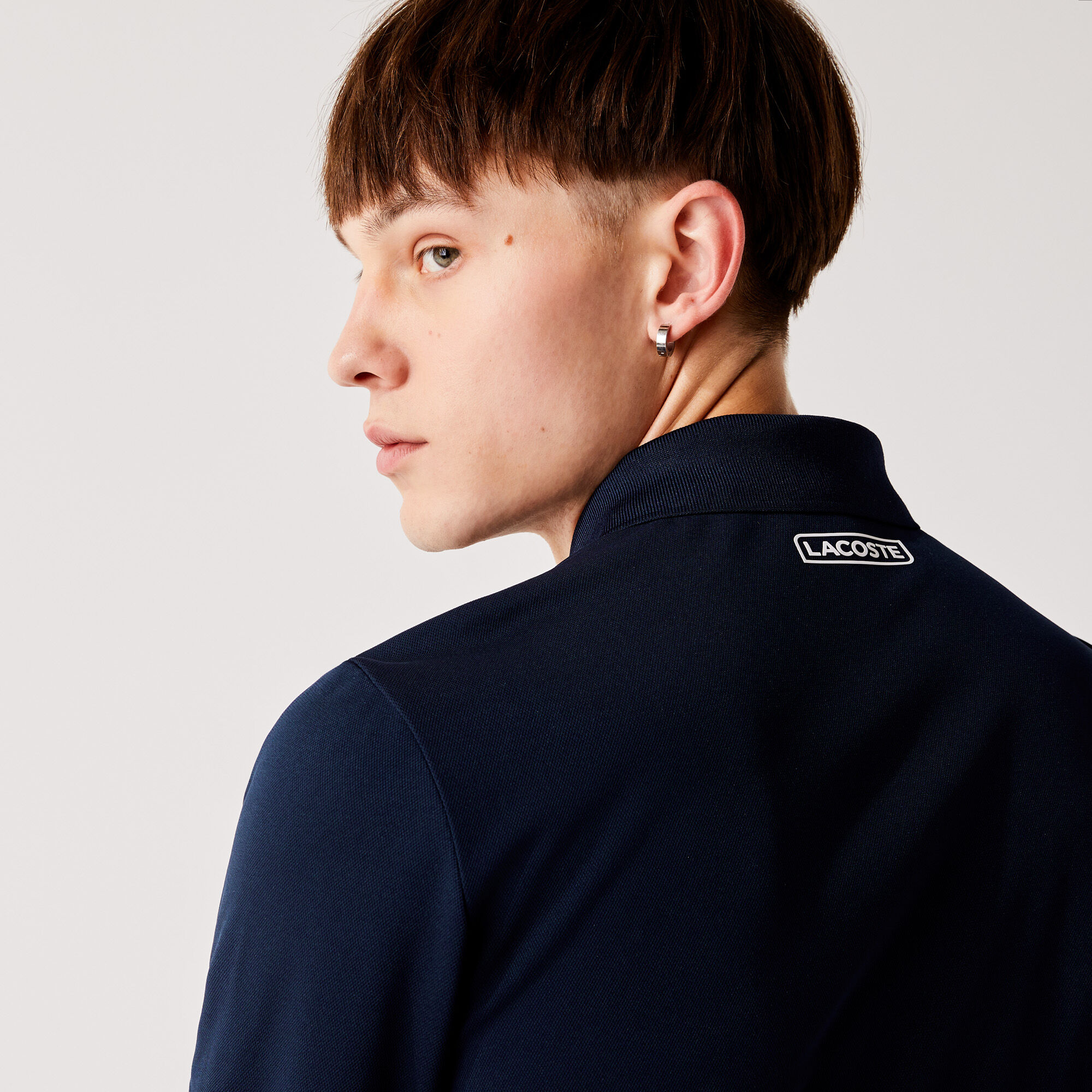 Men's Lacoste SPORT Paneled Breathable Piqué Tennis Polo Shirt Men's Lacoste SPORT Paneled Breathable Piqué Tennis Polo Shirt