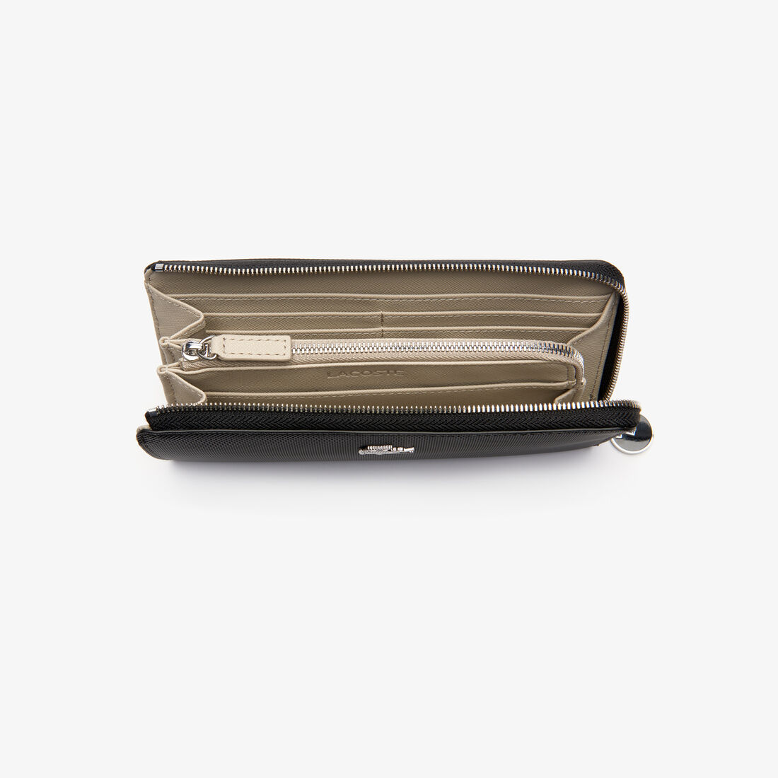 محفظة نسائية يومية كلاسيكية مطلية بقماش بيكيه مكونة من 10 بطاقات بسحاب محفظة نسائية يومية كلاسيكية مطلية بقماش بيكيه مكونة من 10 بطاقات بسحاب