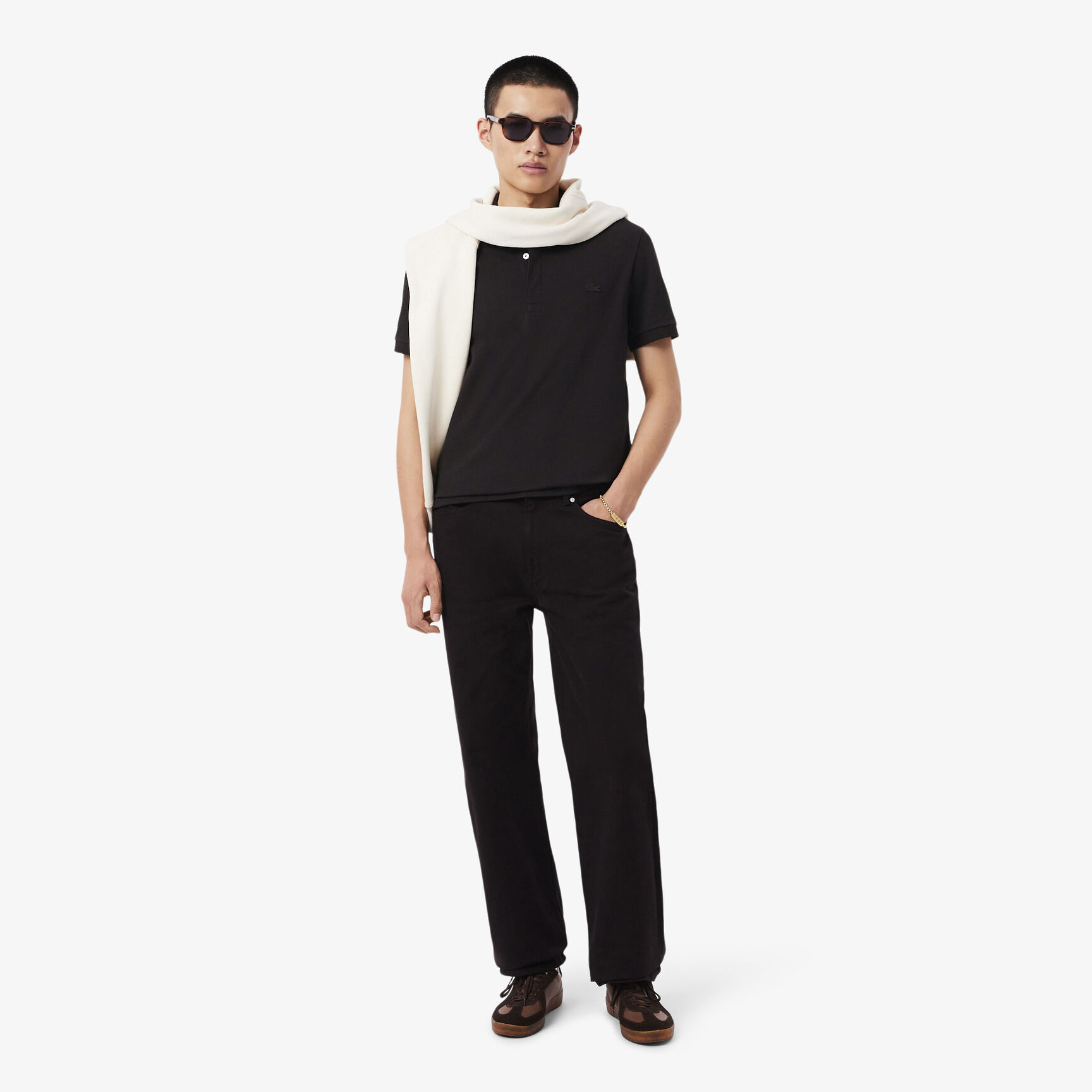 Regular Fit Paris Stretch Pique Polo Shirt