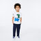 Boys' Crew Neck Croc Print Cotton T-shirt lacoste boys crew neck croc print cotton t shirt