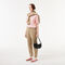 Women's Lacoste Top Grain Leather Halfmoon Bag Women's Lacoste Top Grain Leather Halfmoon Bag