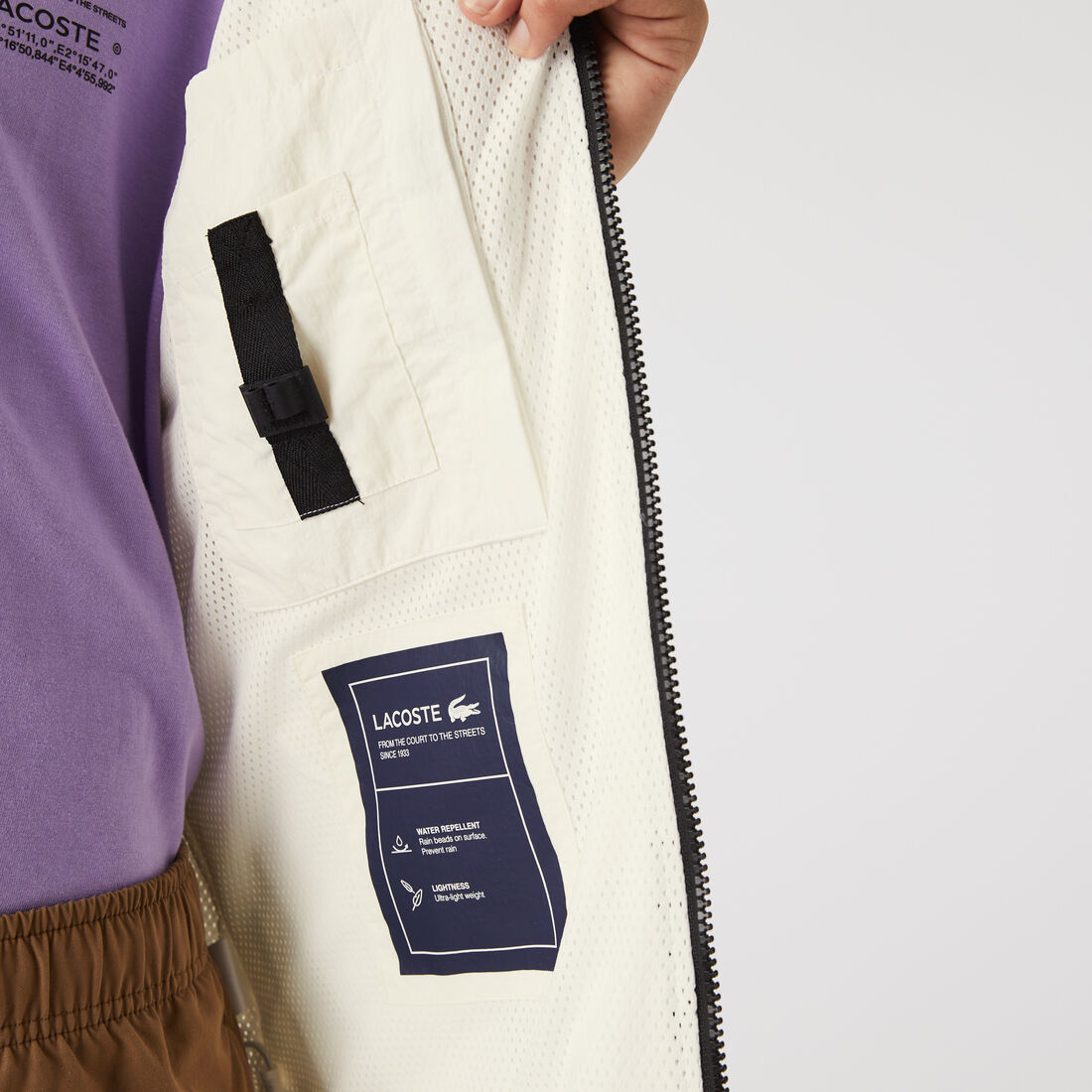 Men's Lacoste Patchwork Effect Jacket Men's Lacoste Patchwork Effect Jacket