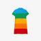 Girls’ Polaroid Collaboration Color Striped Cotton Polo Dress Girls’ Polaroid Collaboration Color Striped Cotton Polo Dress