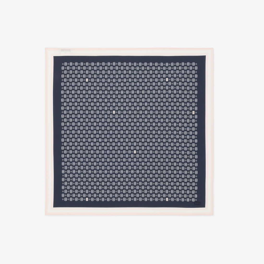 Tennis Print Poplin Scarf