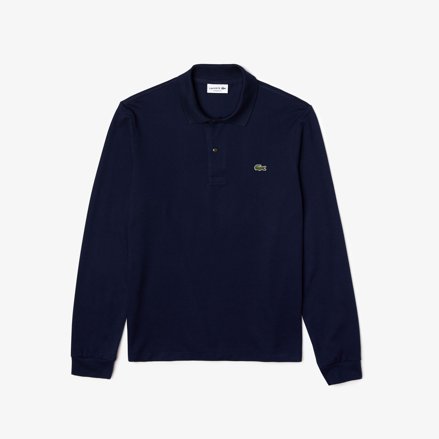 Classic Fit Long Sleeved L.12.12 Polo Shirt Classic Fit Long Sleeved L.12.12 Polo Shirt