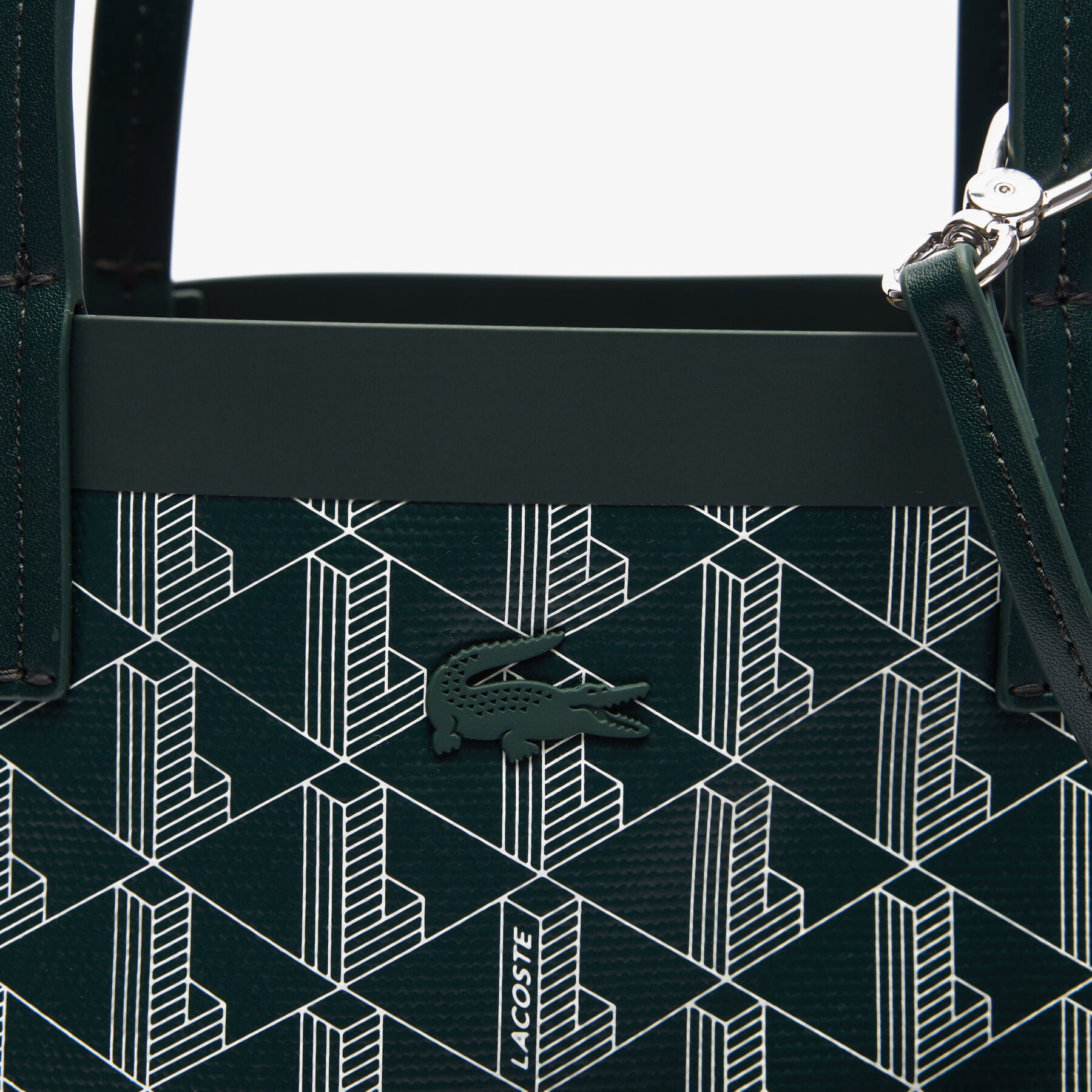 lacoste zely tote with removable pouch