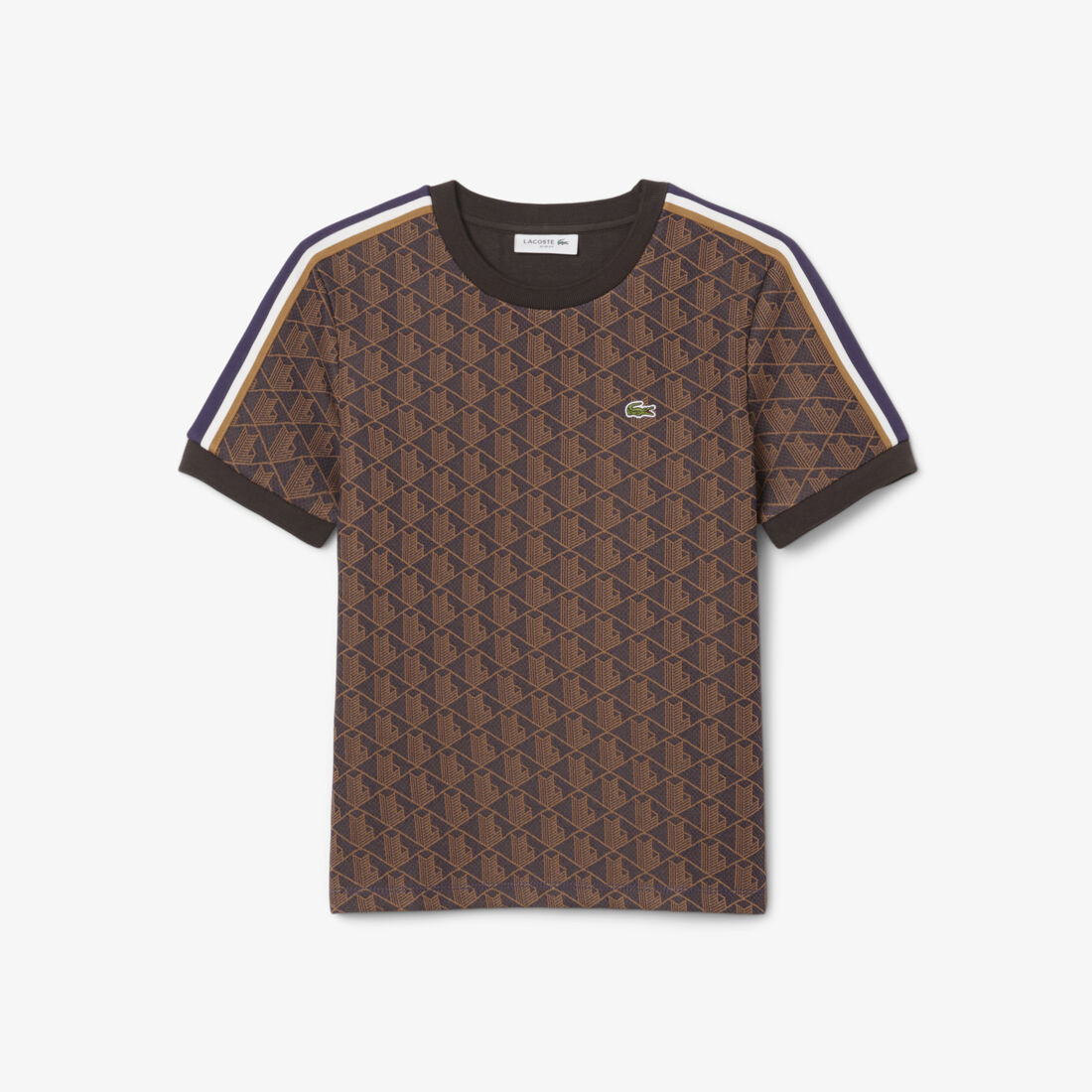 Slim Fit Monogram Jacquard T-shirt Slim Fit Monogram Jacquard T-shirt
