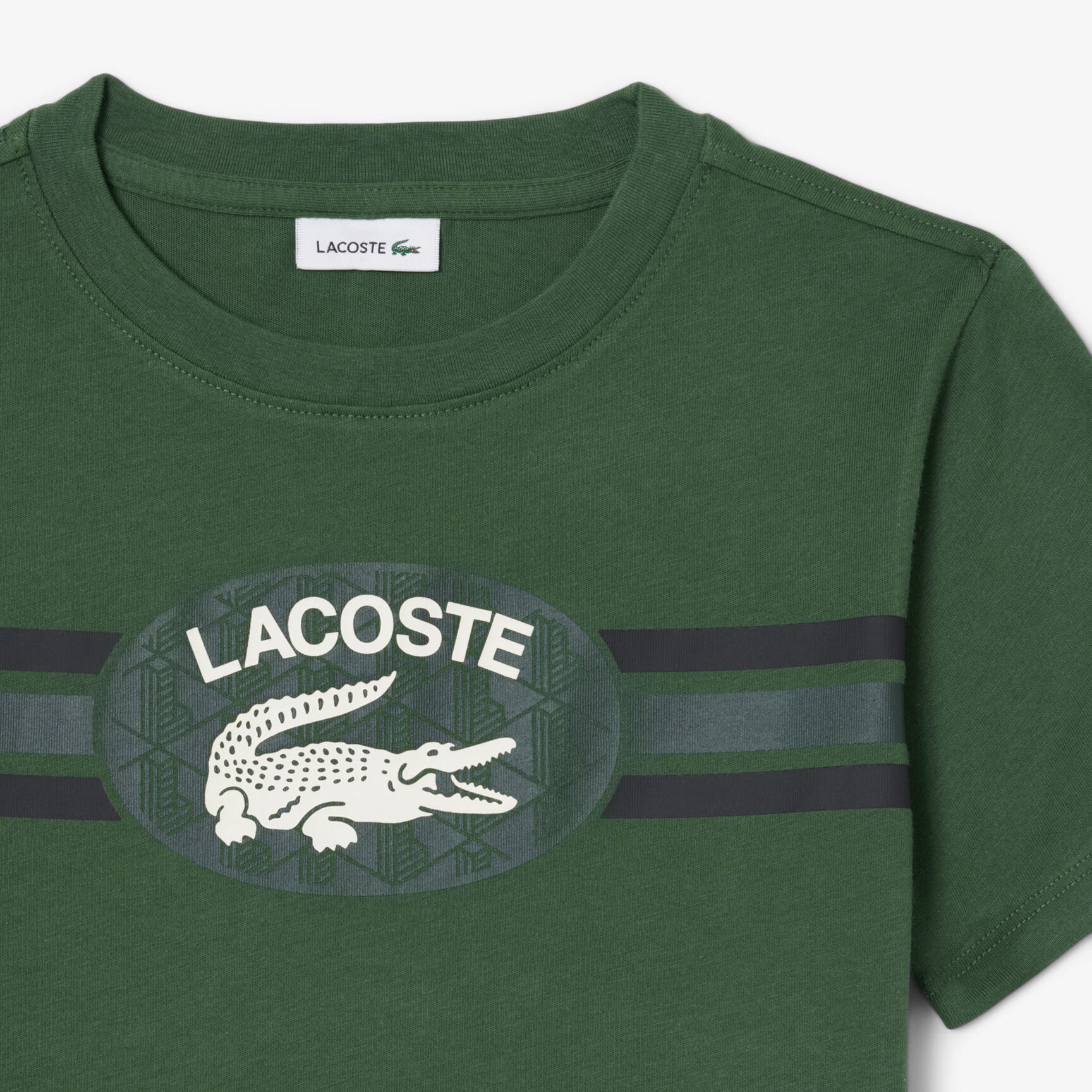 Monogram Print Cotton T-shirt