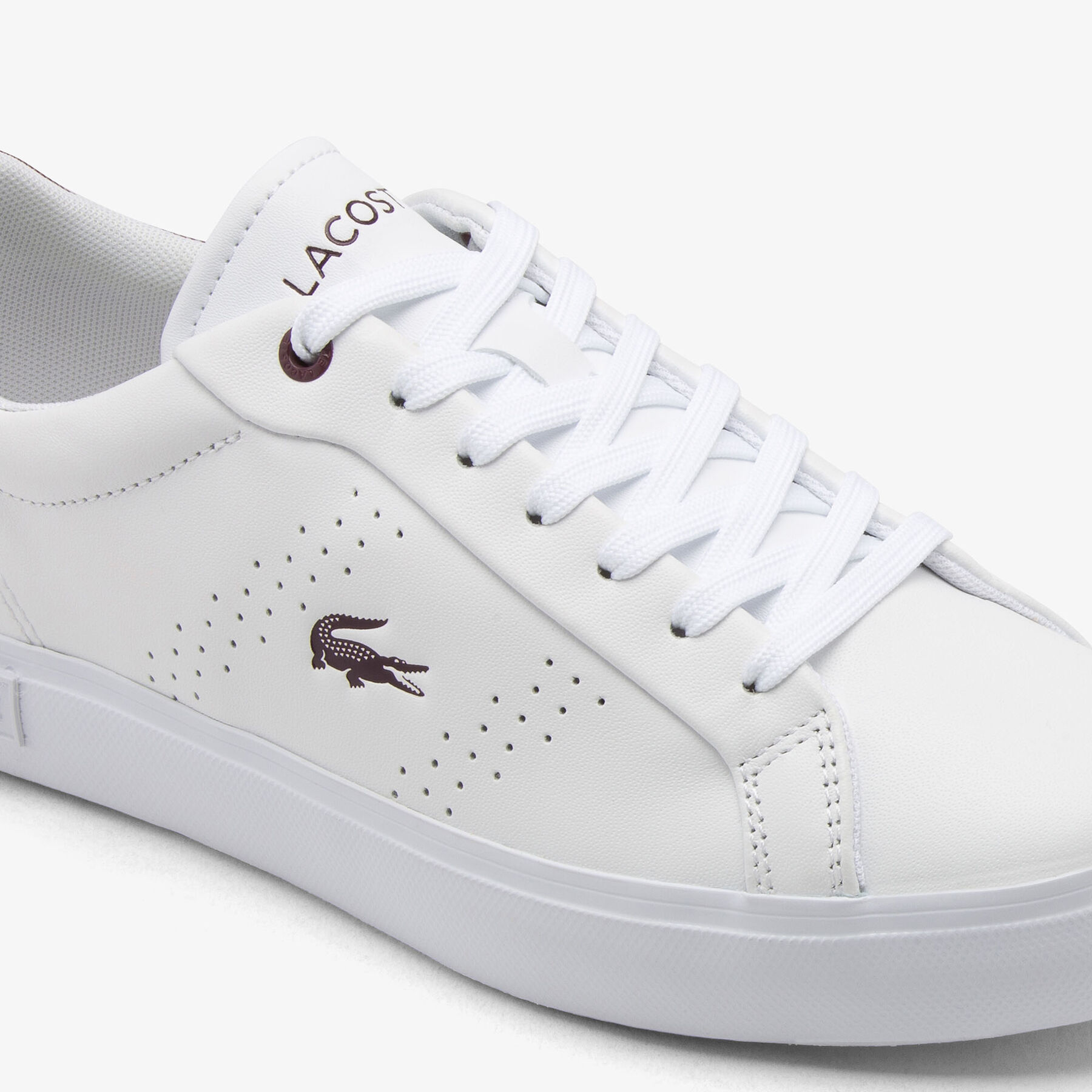 Women's Powercourt 2.0 Leather Sneakers lacoste women s powercourt 2 0 leather sneakers