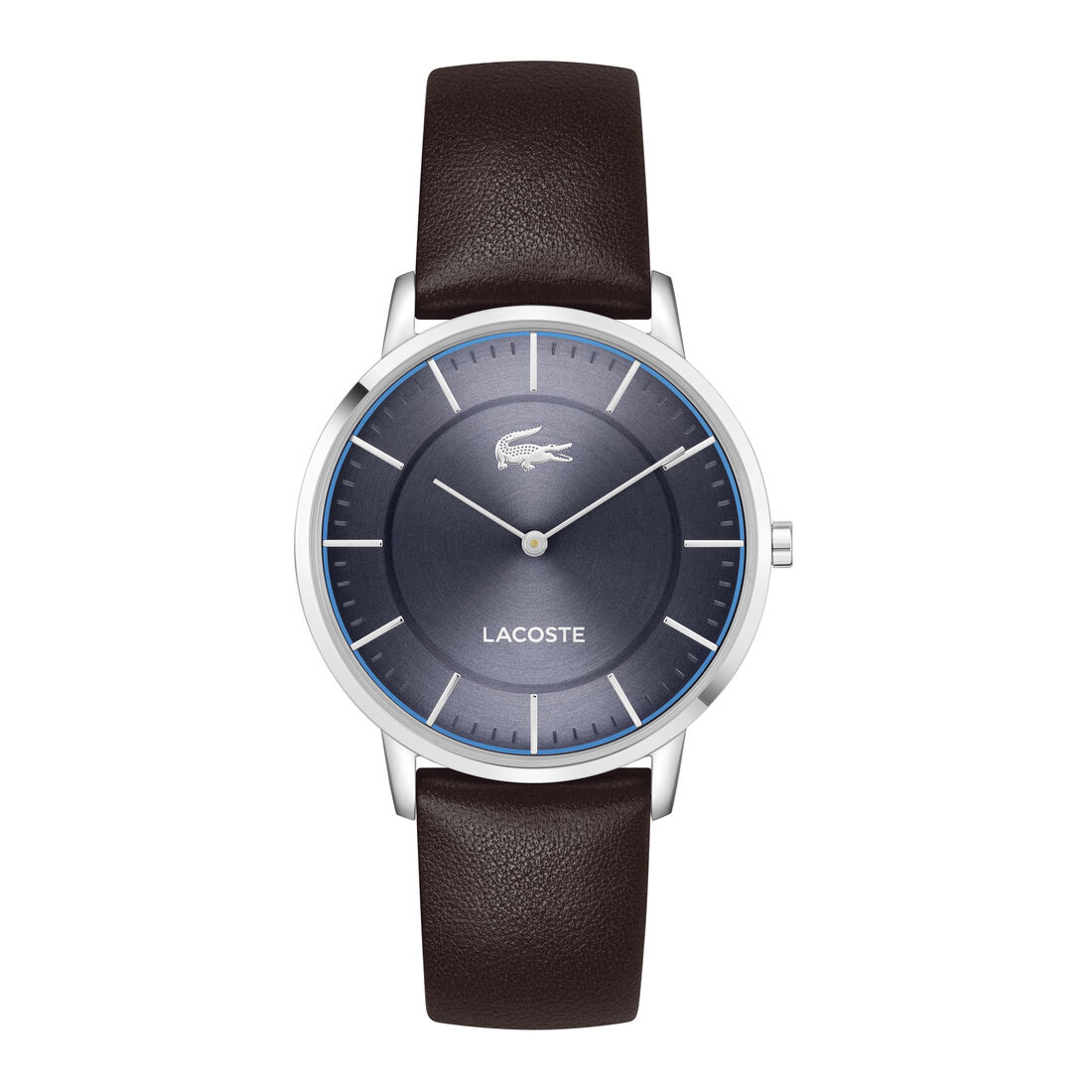 Lacoste Crocorigin Mens Blue Dial Watch