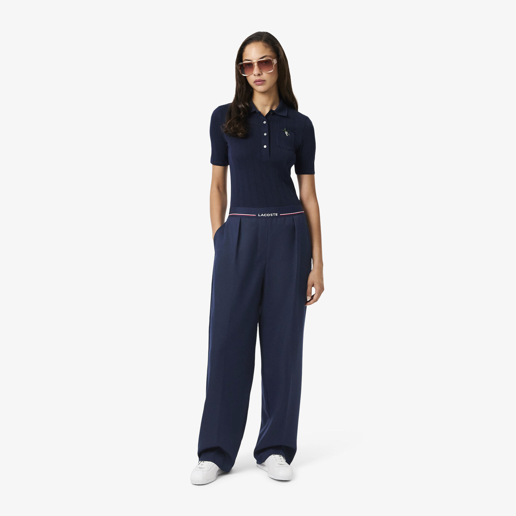 Oversized Wool Blend Pleated Pants Oversized Wool Blend Pleated Pants