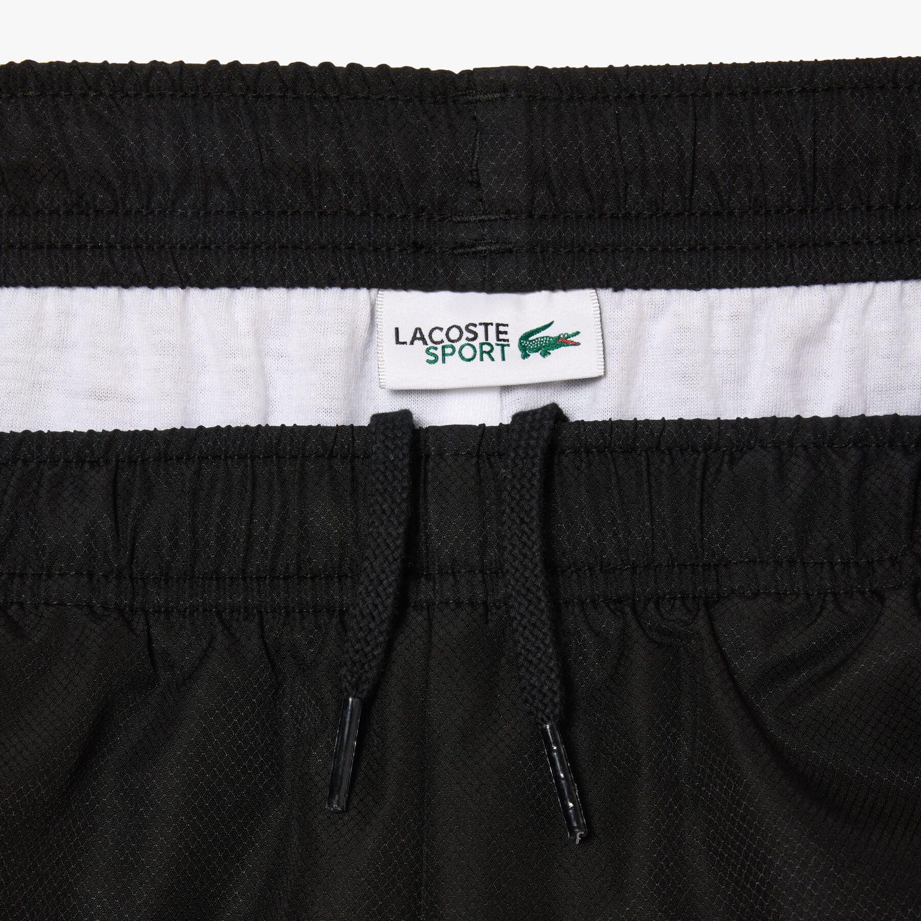 شورت تفتا بنقشة معينات مجموعة Lacoste SPORT للأولاد