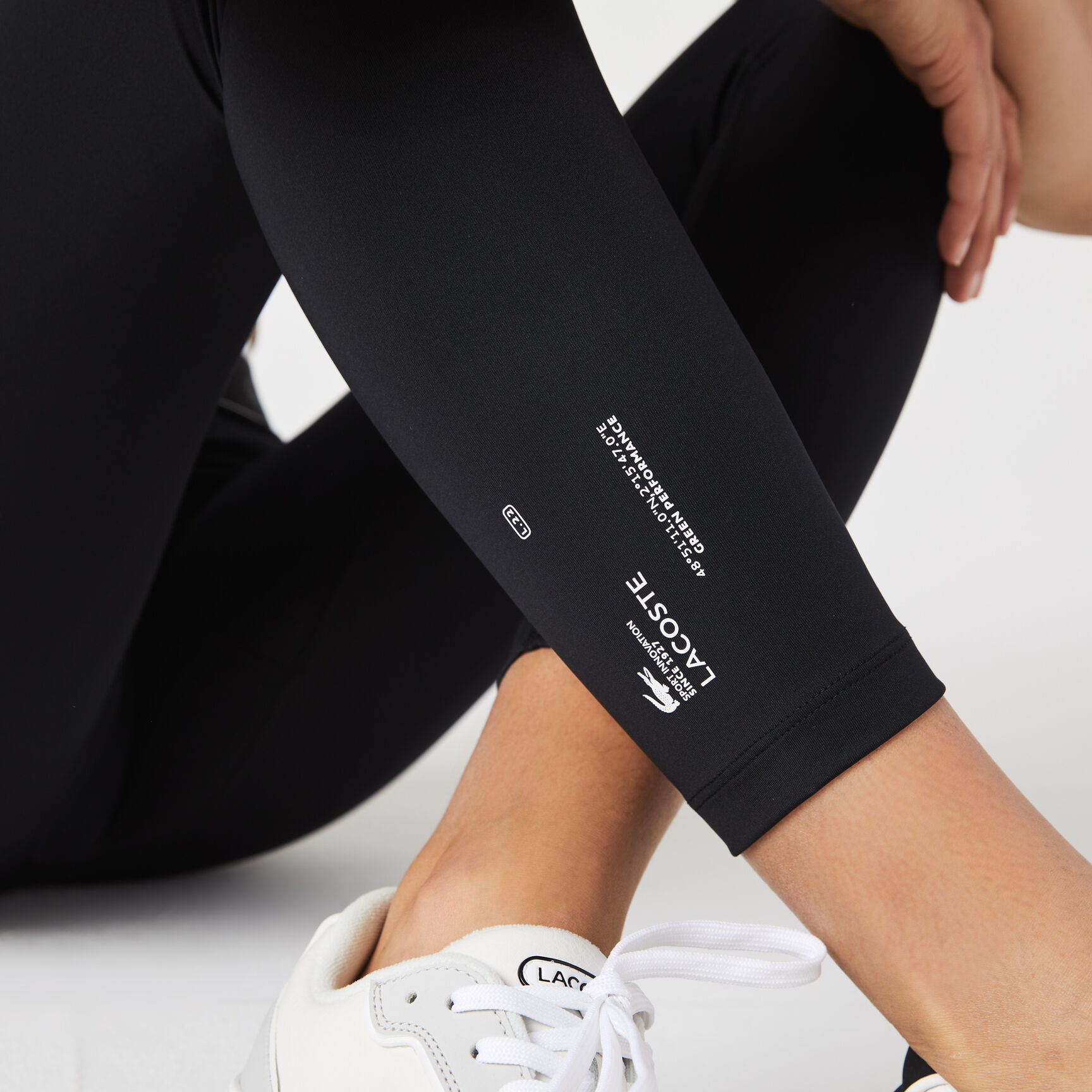 Women's Lacoste SPORT Printed Waist Leggings