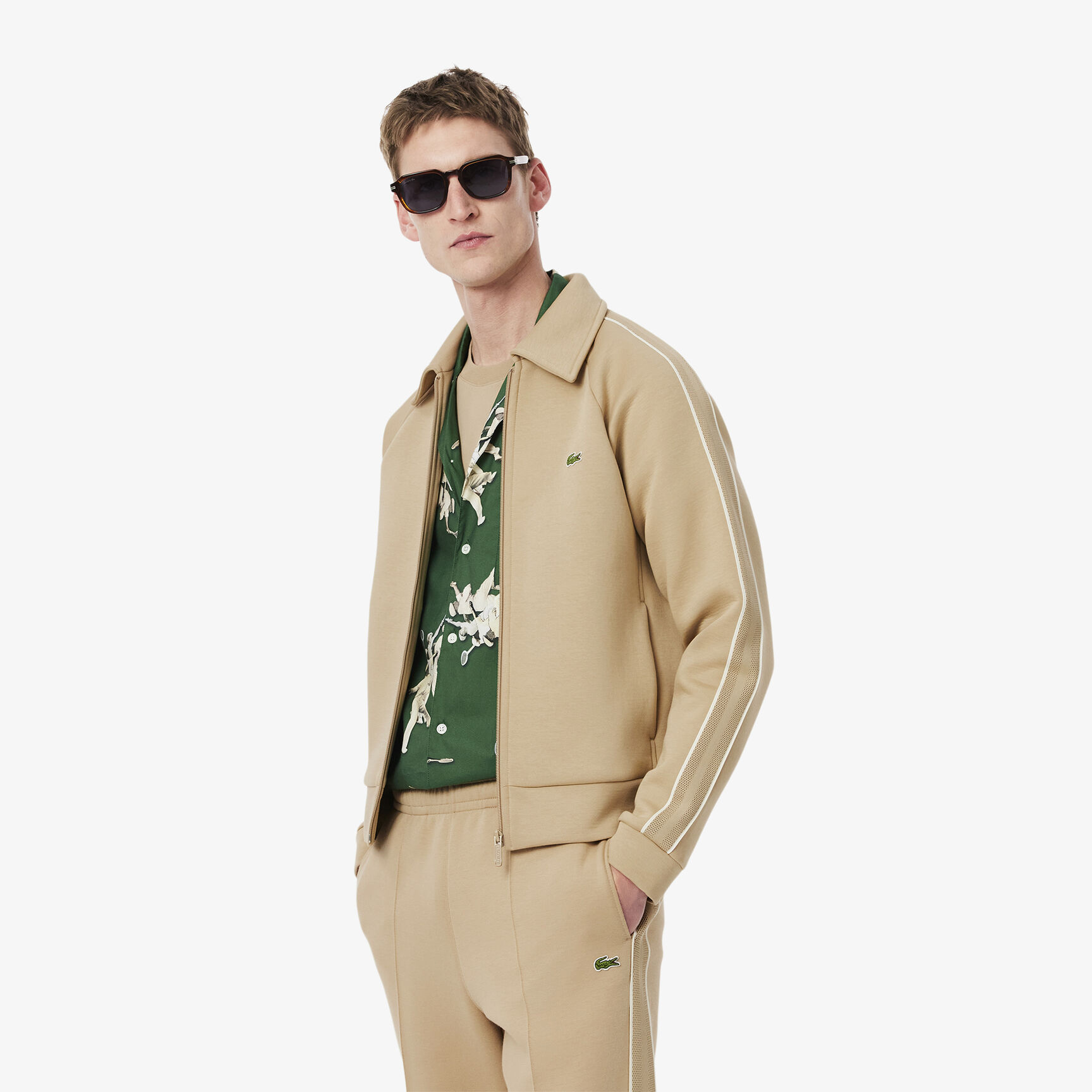 French Made Zipped Sweatshirt