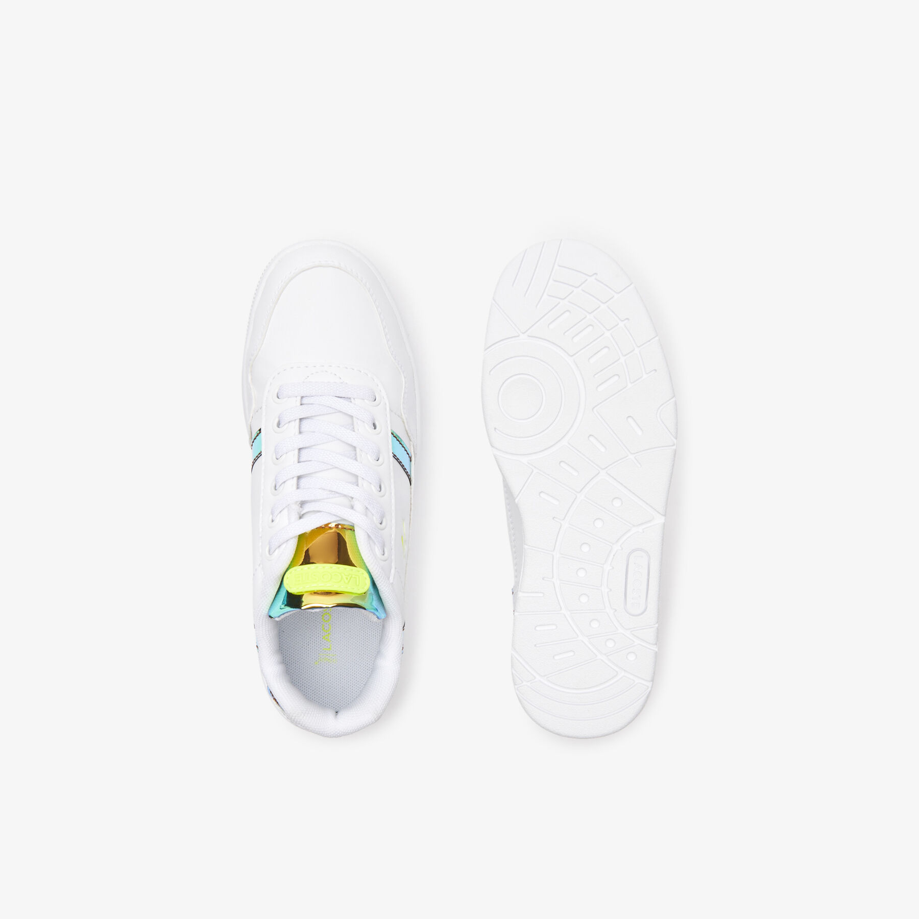 Children's Lacoste T-Clip Synthetic Trainers children s lacoste t clip synthetic trainers
