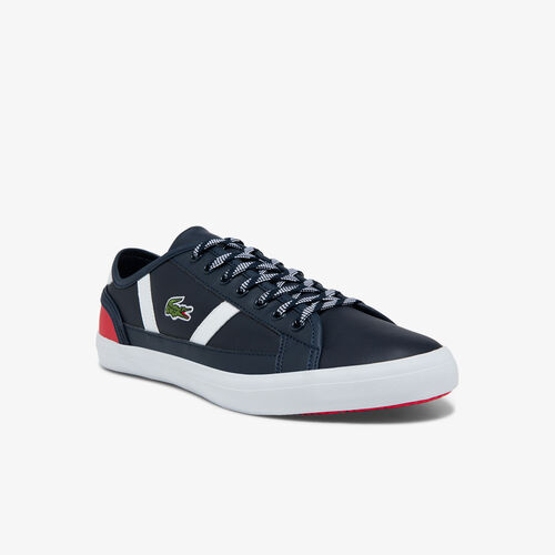 Men's Sideline Leather And Synthetic Colour-pop Sneakers