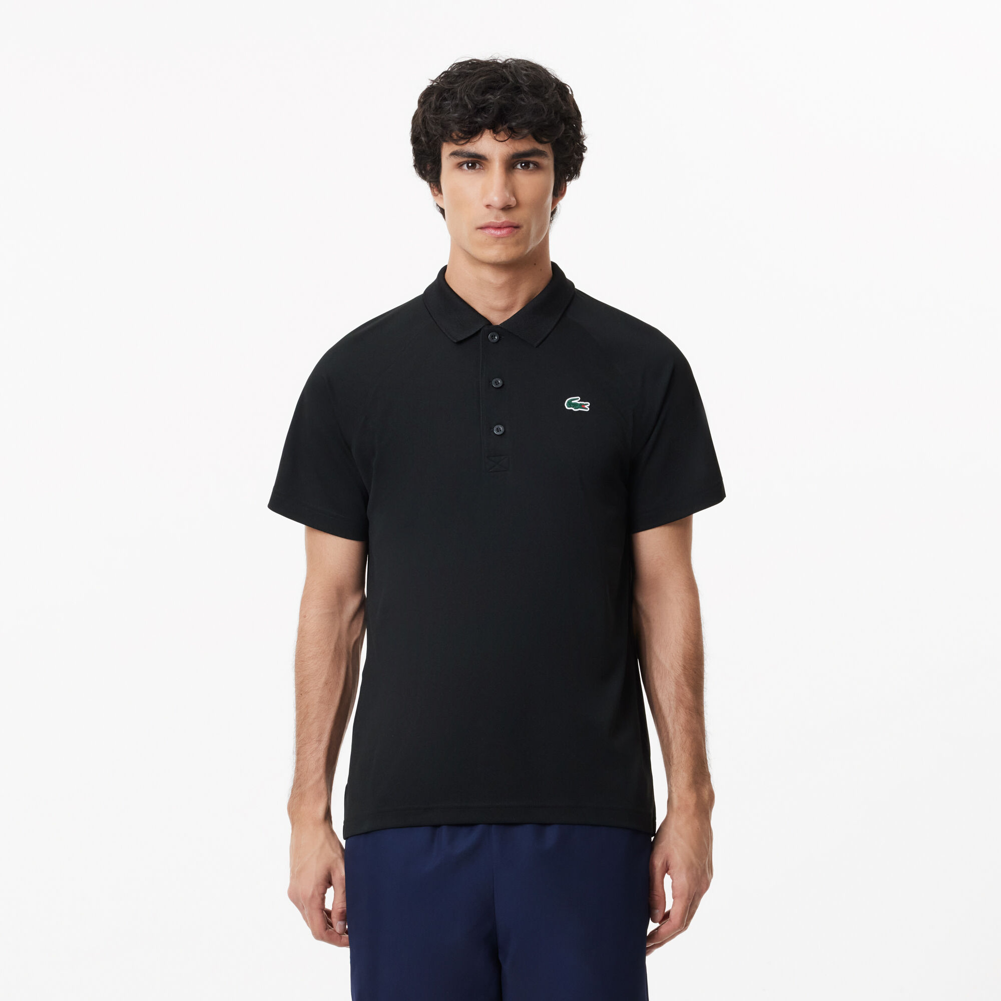 Men s Lacoste Sport Breathable Run resistant Interlock Polo Shirt
