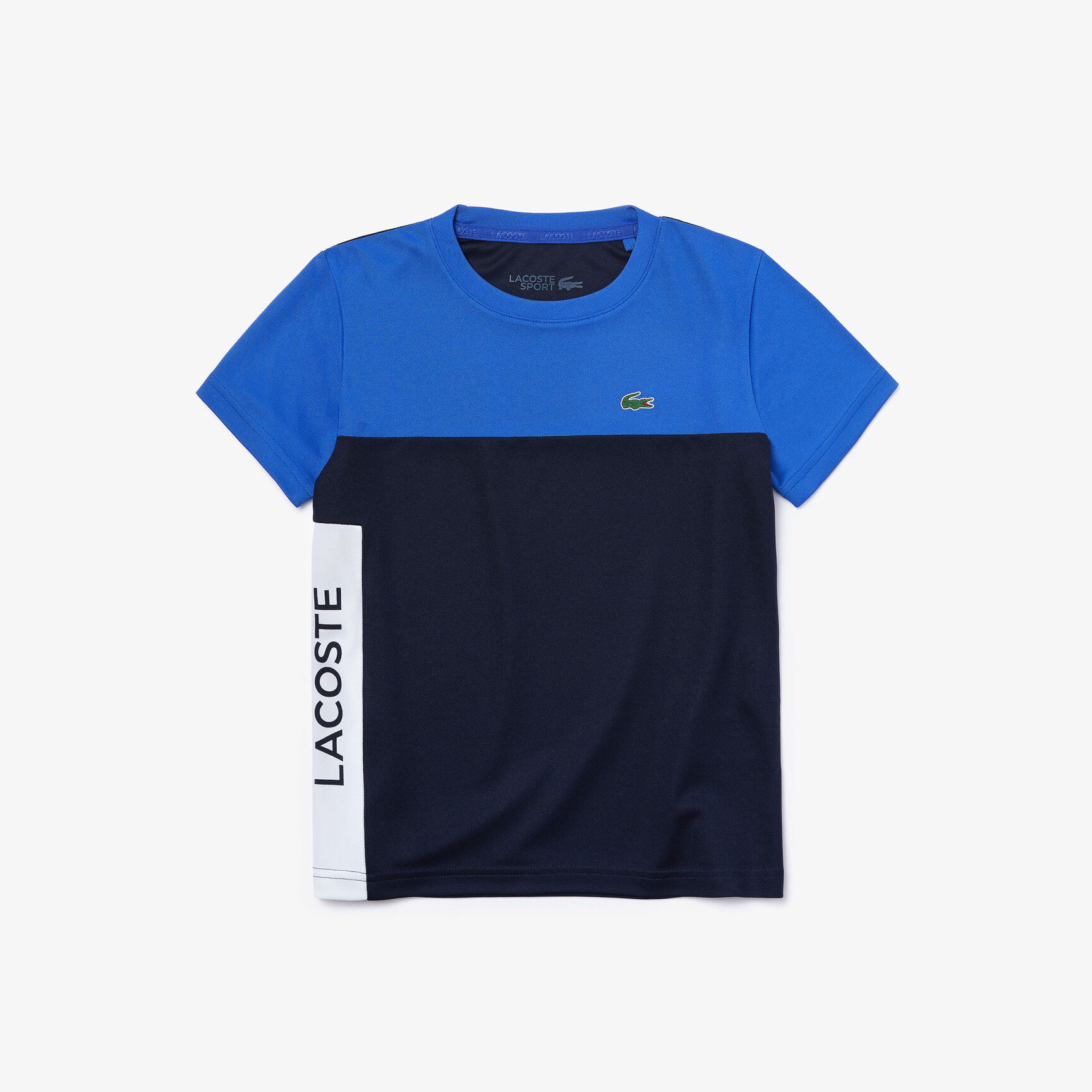 Boys' Lacoste SPORT Colourblock Breathable Piqué T-shirt Boys' Lacoste SPORT Colourblock Breathable Piqué T-shirt