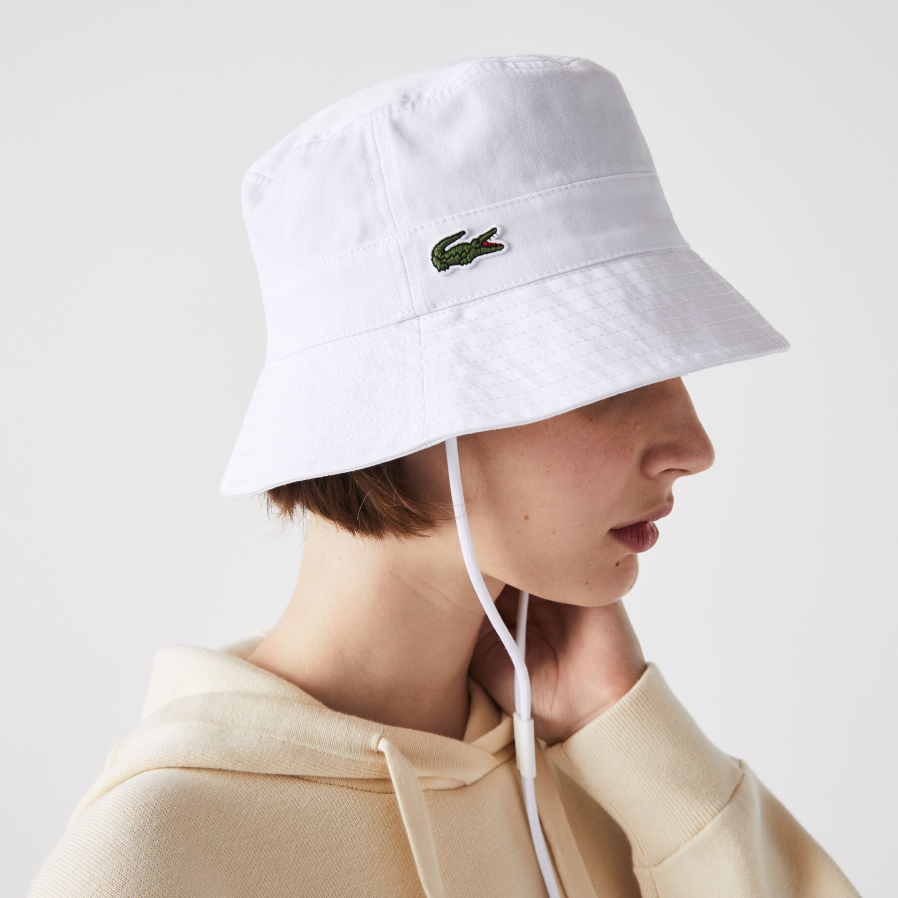 Women’s Drawstring Cotton Bob lacoste women s drawstring cotton bob