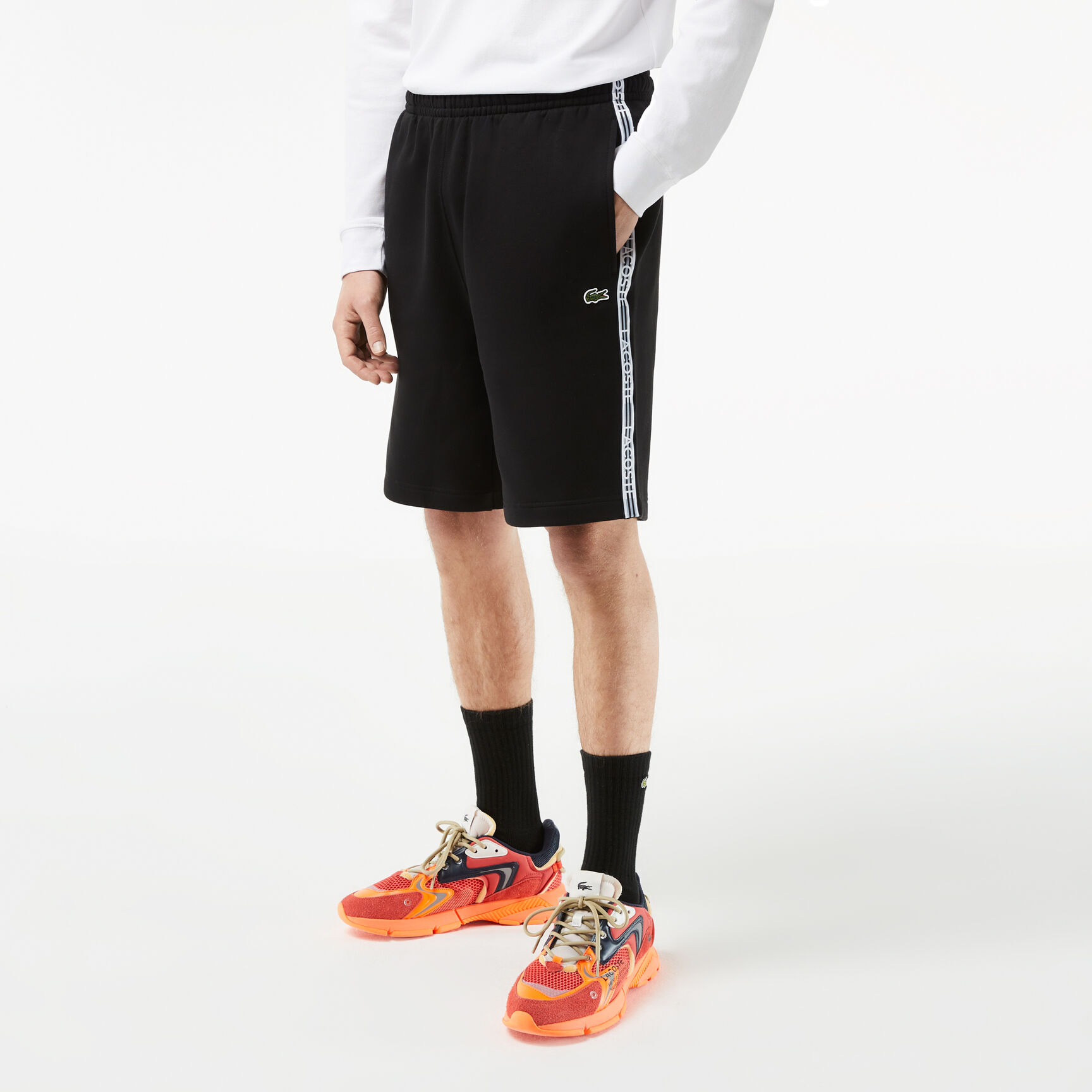 Men's Lacoste Cotton Flannel Shorts Men's Lacoste Cotton Flannel Shorts