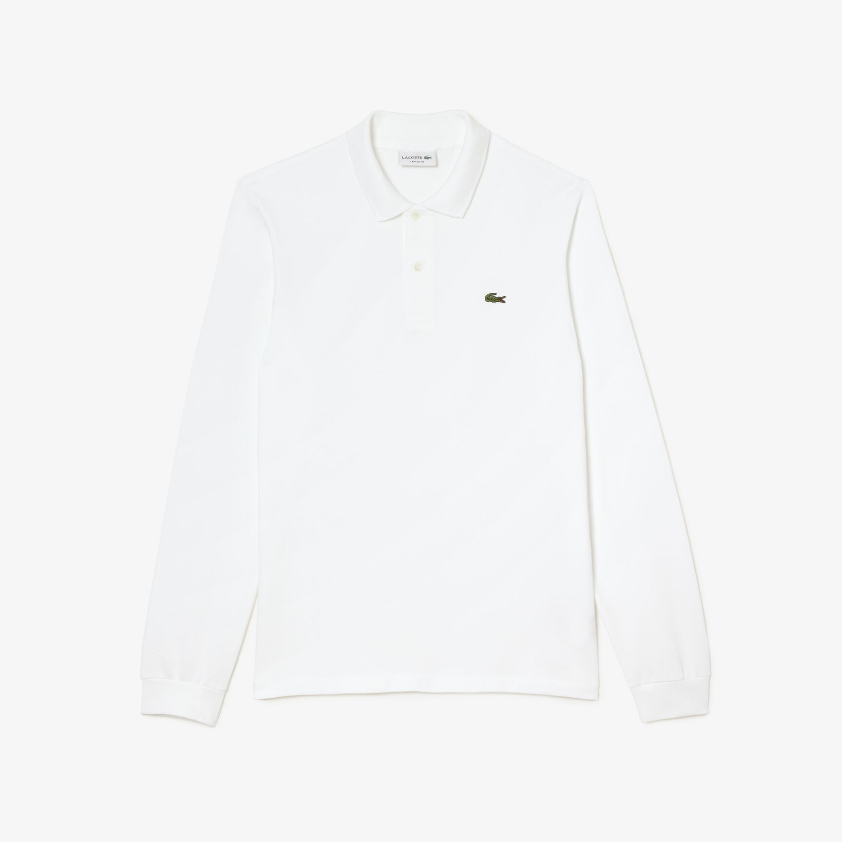 Classic Fit Long Sleeved L.12.12 Polo Shirt