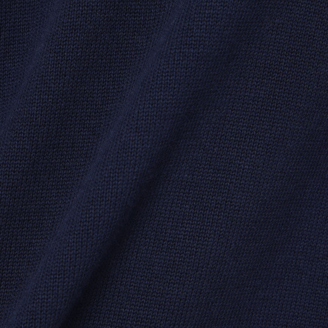 Zipped High Neck Cotton Sweater Zipped High Neck Cotton Sweater