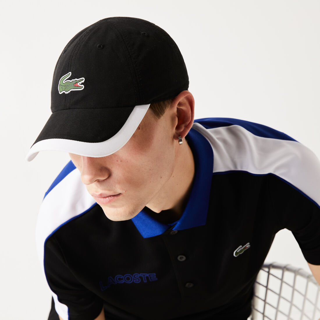 Men's Lacoste SPORT Contrast Border Lightweight Cap