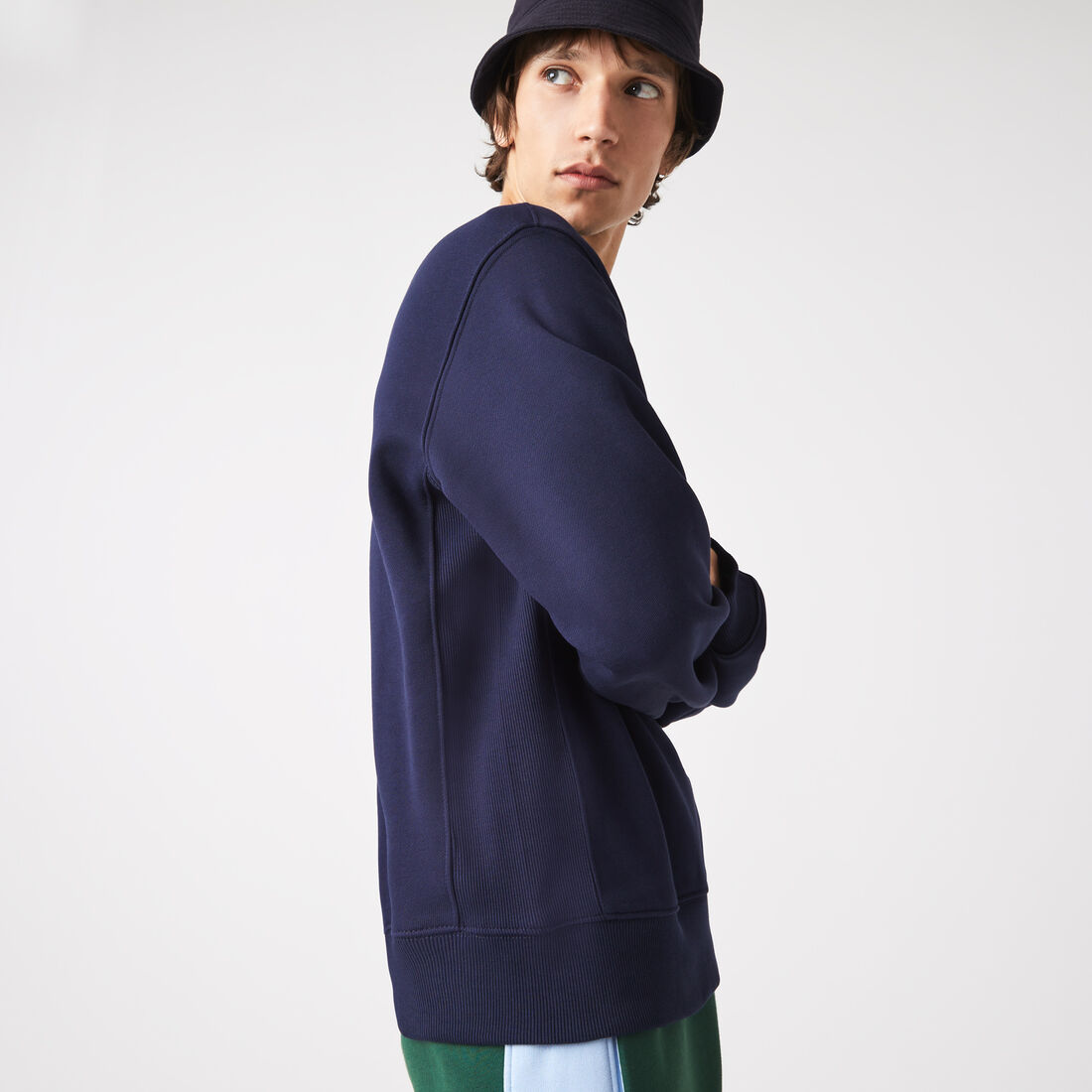 Men's Lacoste Relaxed Fit Organic Cotton Sweatshirt Men's Lacoste Relaxed Fit Organic Cotton Sweatshirt