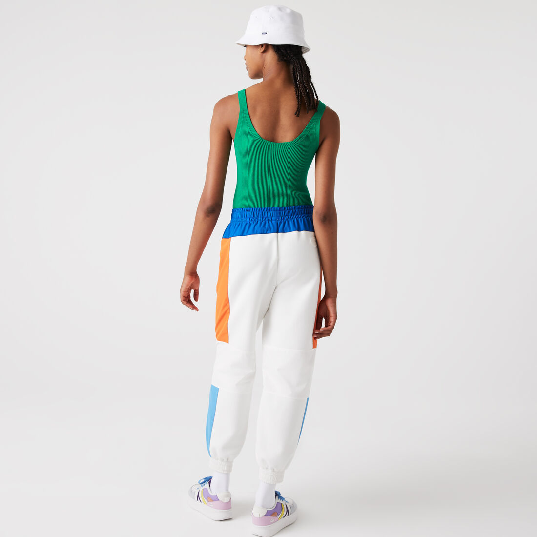 Women's Lacoste Seamless Ribbed Knit Tank Top Women's Lacoste Seamless Ribbed Knit Tank Top
