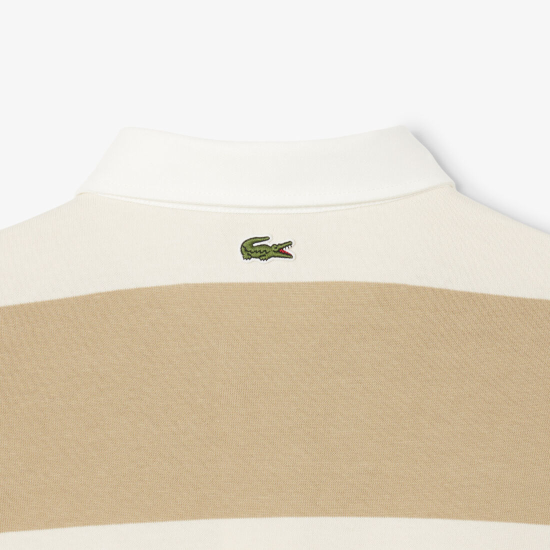 قميص بولو مخطط للرجبي بقصّة مريحة قميص بولو مخطط للرجبي بقصّة مريحة