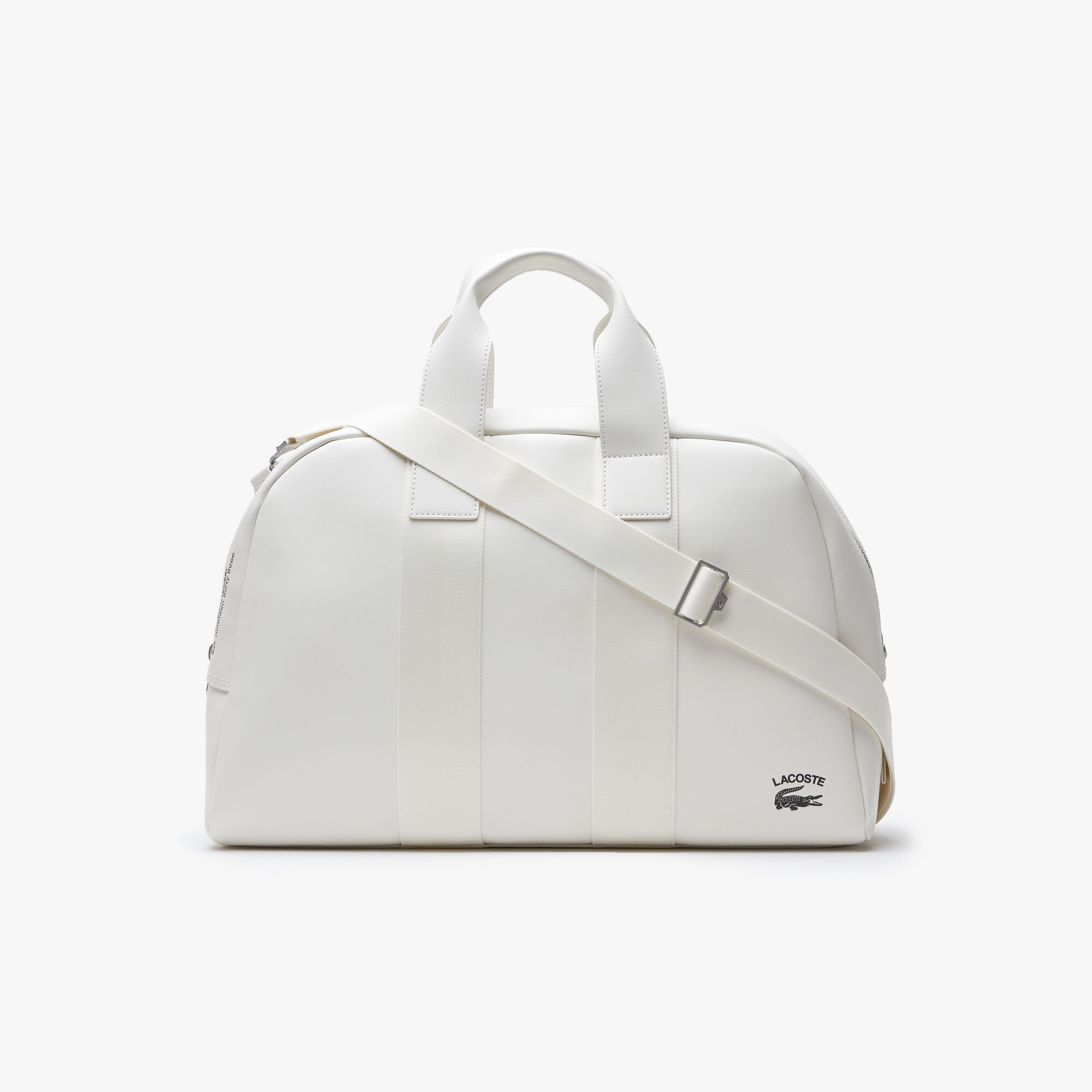 Lacoste best sale white bag